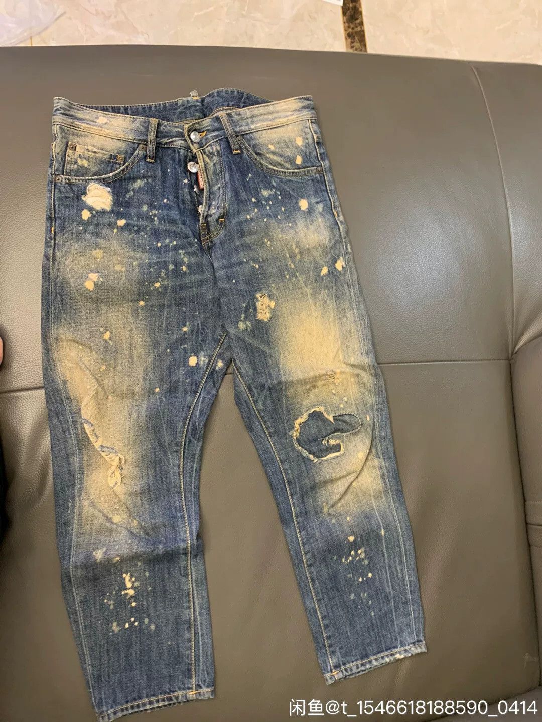 Dsquared2 distressed denim jeans from dsquared2 collection Size US 26 / EU 42 - 7 Thumbnail