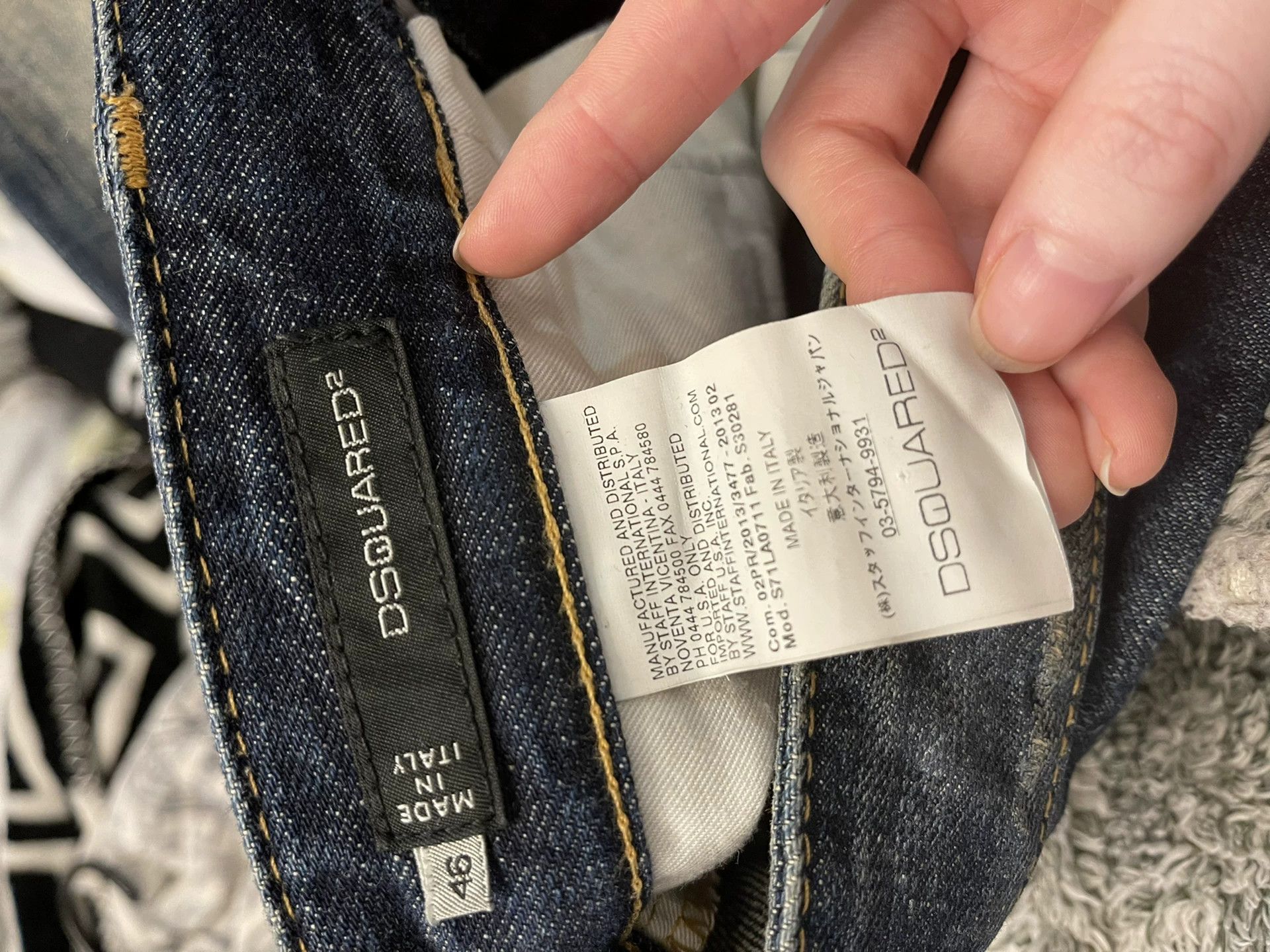 Dsquared2 distressed dsquared2 denim jeans for men Size US 26 / EU 42 - 5 Thumbnail