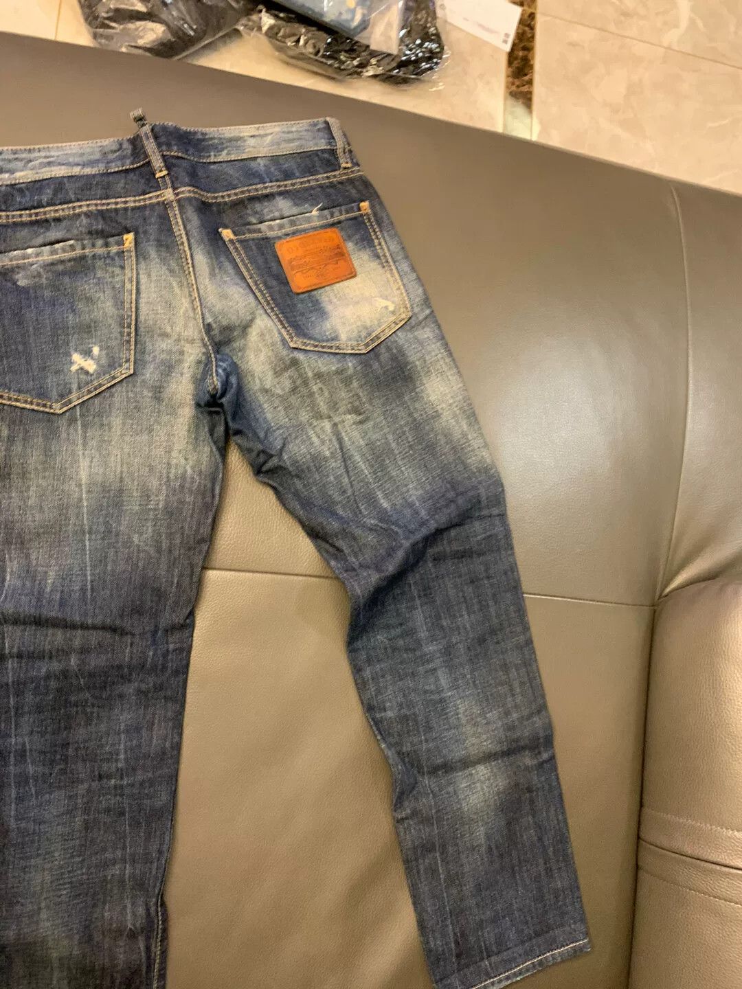 Dsquared2 distressed dsquared2 denim jeans for men Size US 26 / EU 42 - 4 Thumbnail