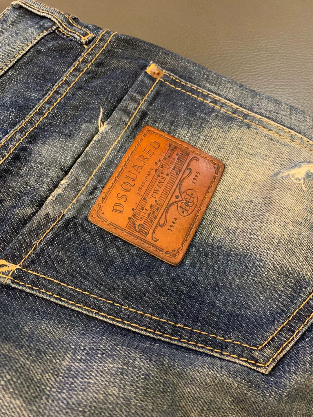 Dsquared2 distressed dsquared2 denim jeans for men Size US 26 / EU 42 - 5 Thumbnail
