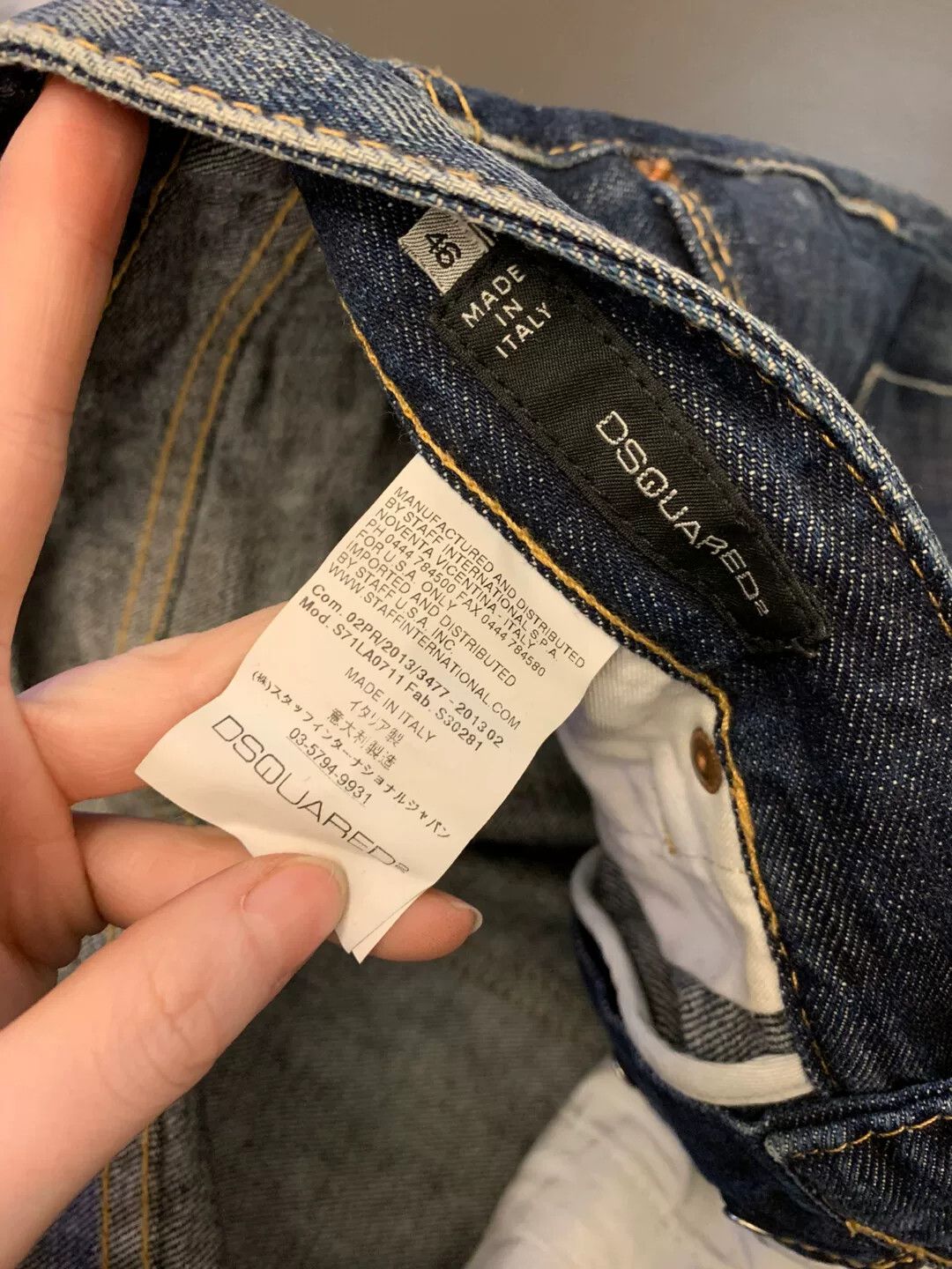 Dsquared2 distressed dsquared2 denim jeans for men Size US 26 / EU 42 - 3 Thumbnail