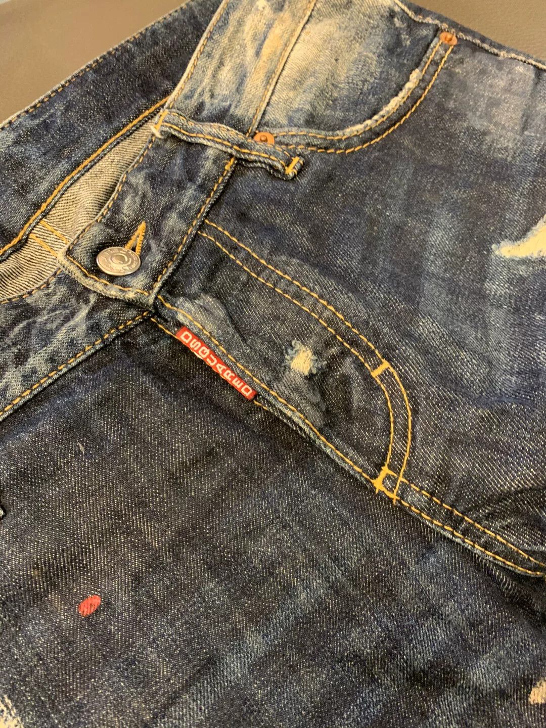 Dsquared2 distressed dsquared2 denim jeans for men Size US 26 / EU 42 - 2 Thumbnail