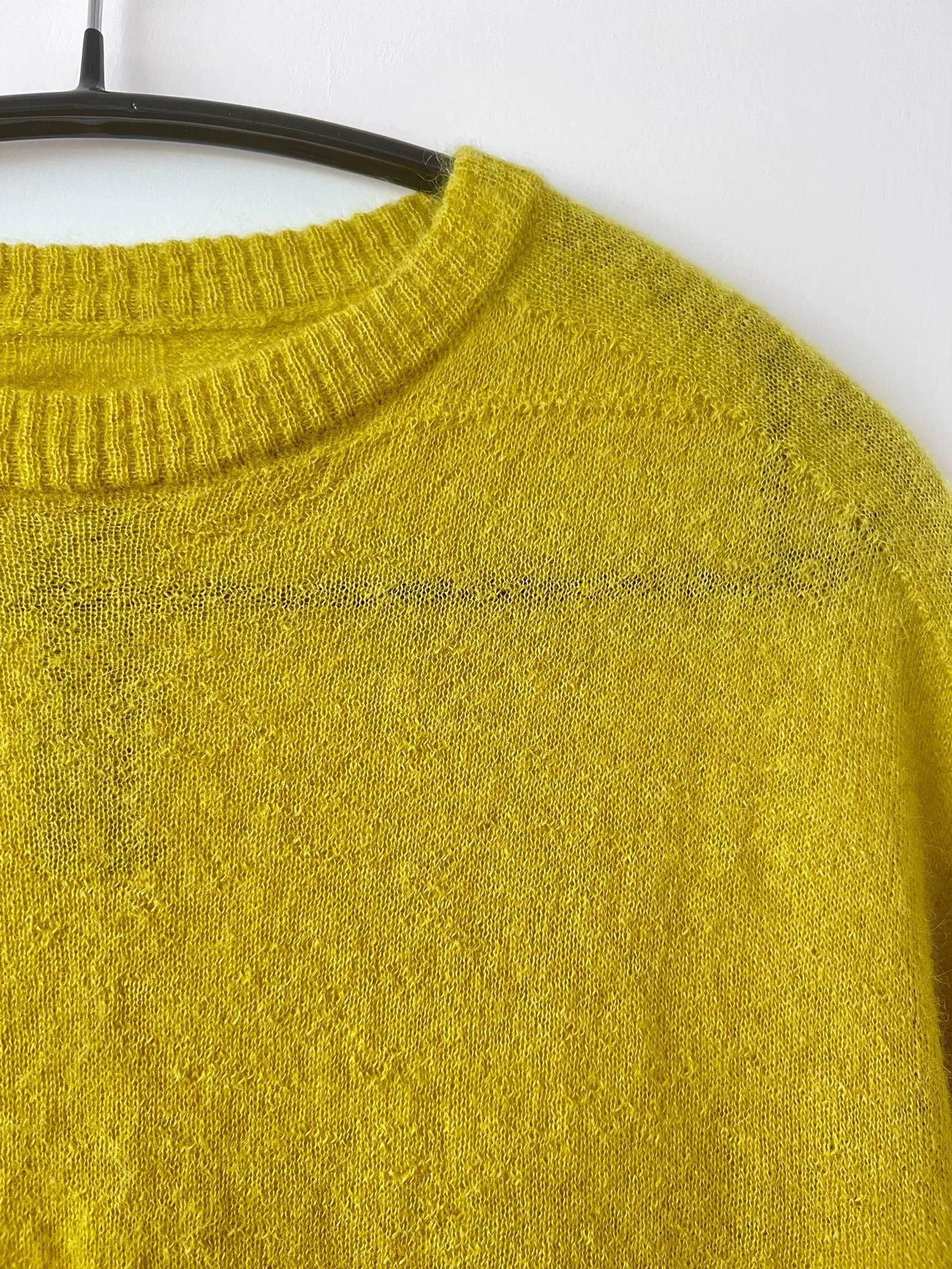 Rick Owens rick owens yellow knitted sweater top Size ONE SIZE - 2 Thumbnail