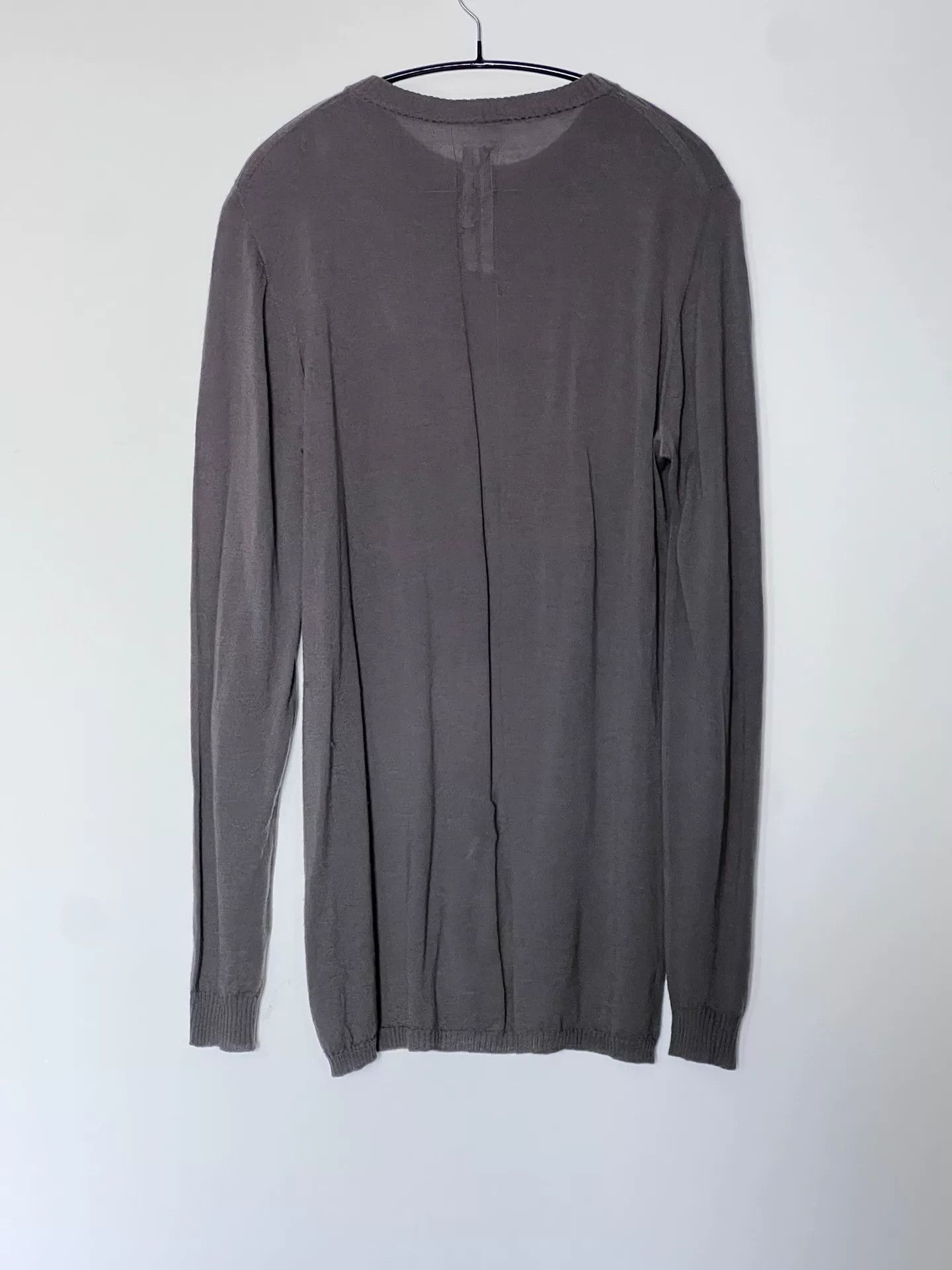 Rick Owens classic long sleeve knit t-shirt by rick owens Size US L / EU 52-54 / 3 - 4 Thumbnail