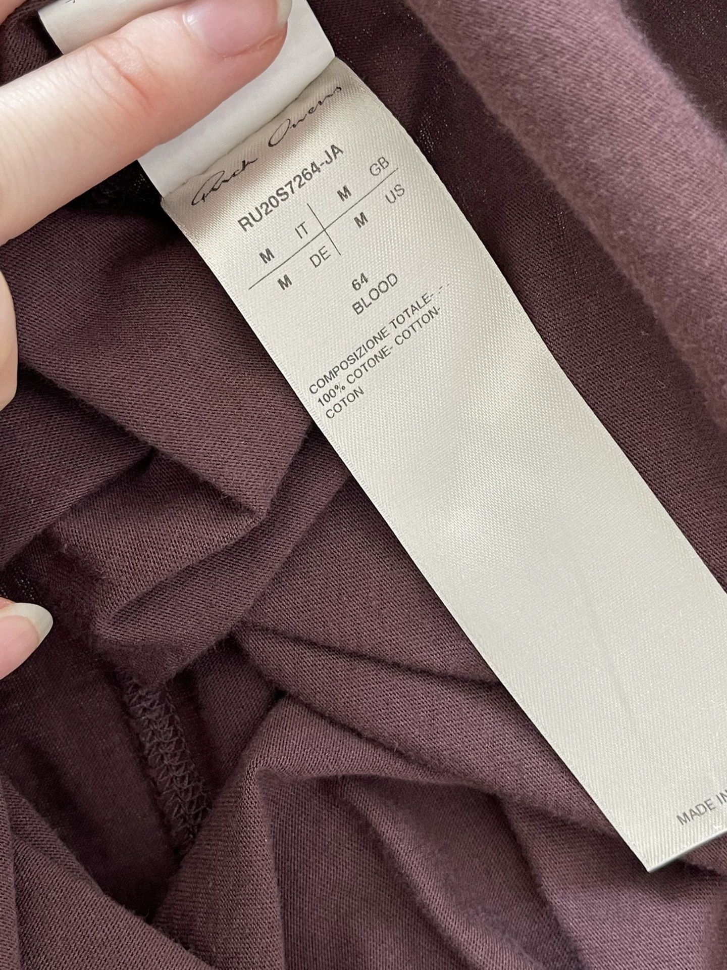 Rick Owens rick owens short sleeve t-shirt size m Size US M / EU 48-50 / 2 - 3 Thumbnail