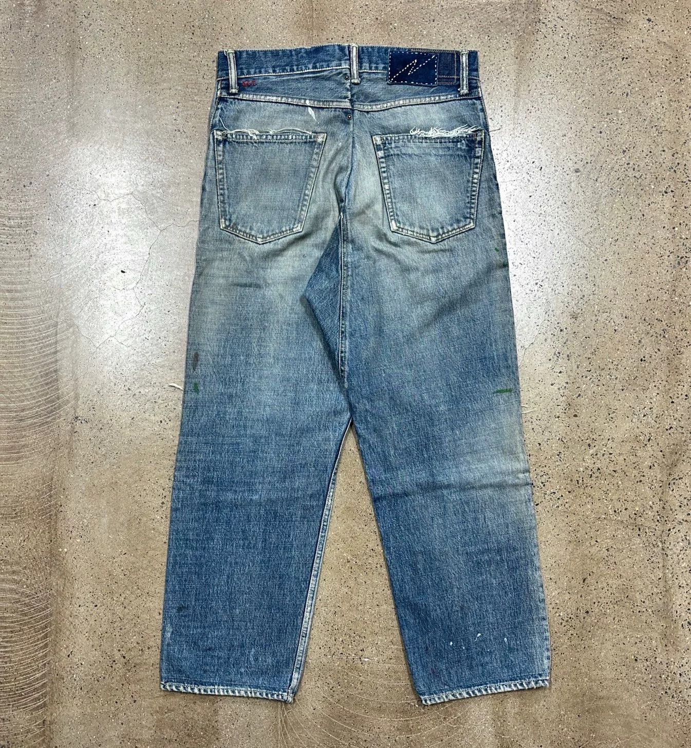 Visvim visvim ict hakama pants crash denim Size US 31 - 2 Thumbnail