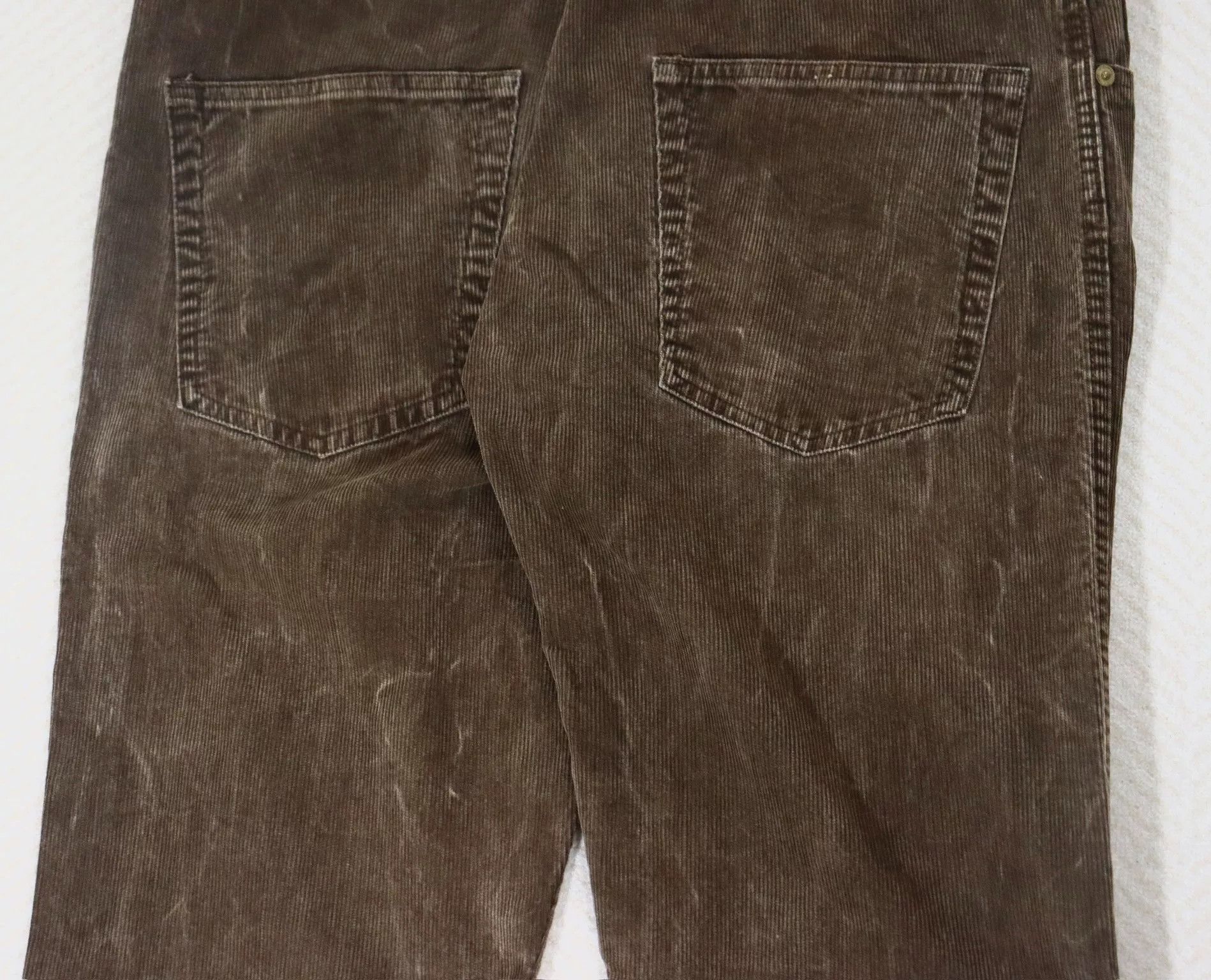 Visvim visvim fluxus slub corduroy pants dk.mud Size US 27 - 7 Thumbnail