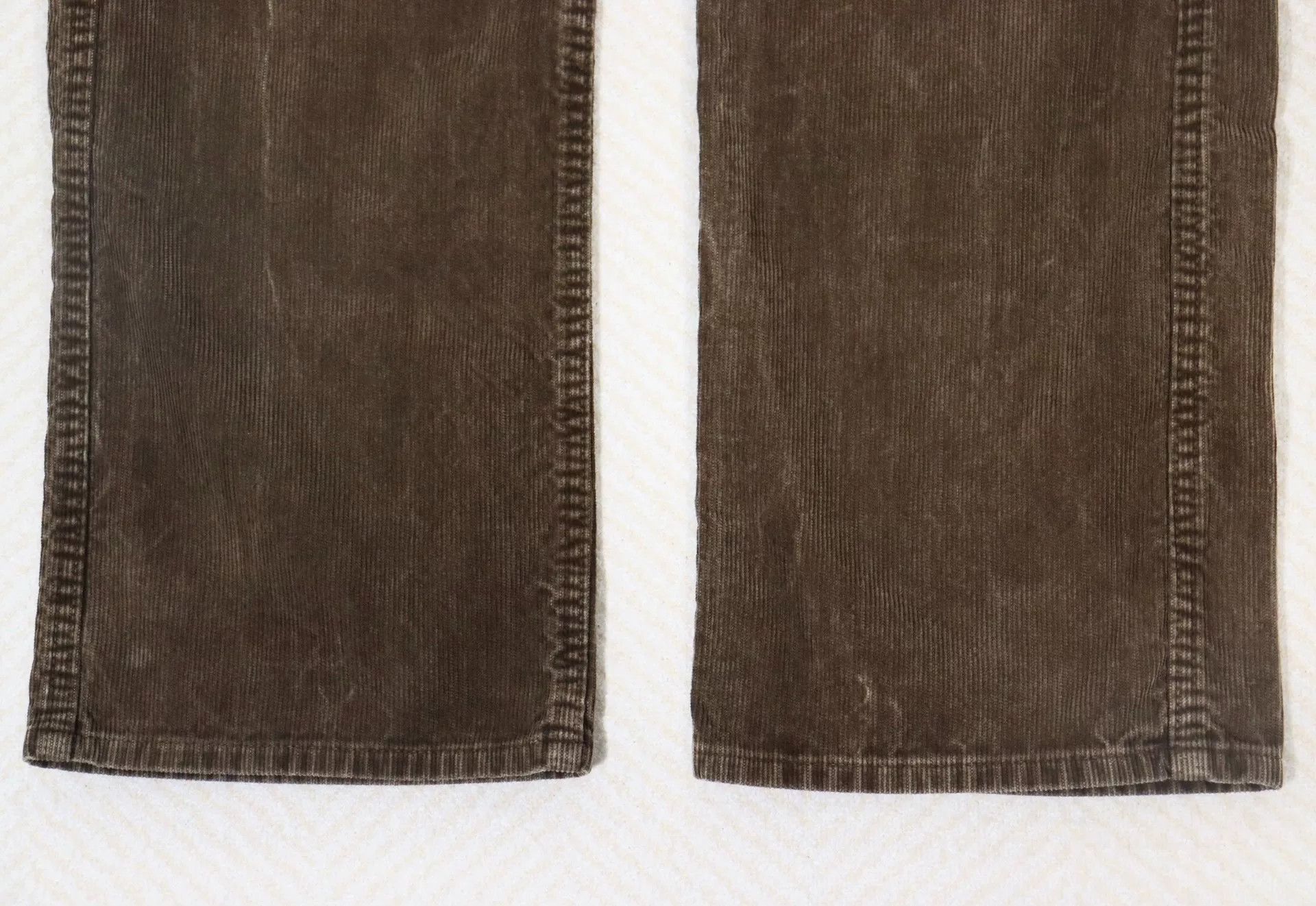 Visvim visvim fluxus slub corduroy pants dk.mud Size US 27 - 8 Thumbnail
