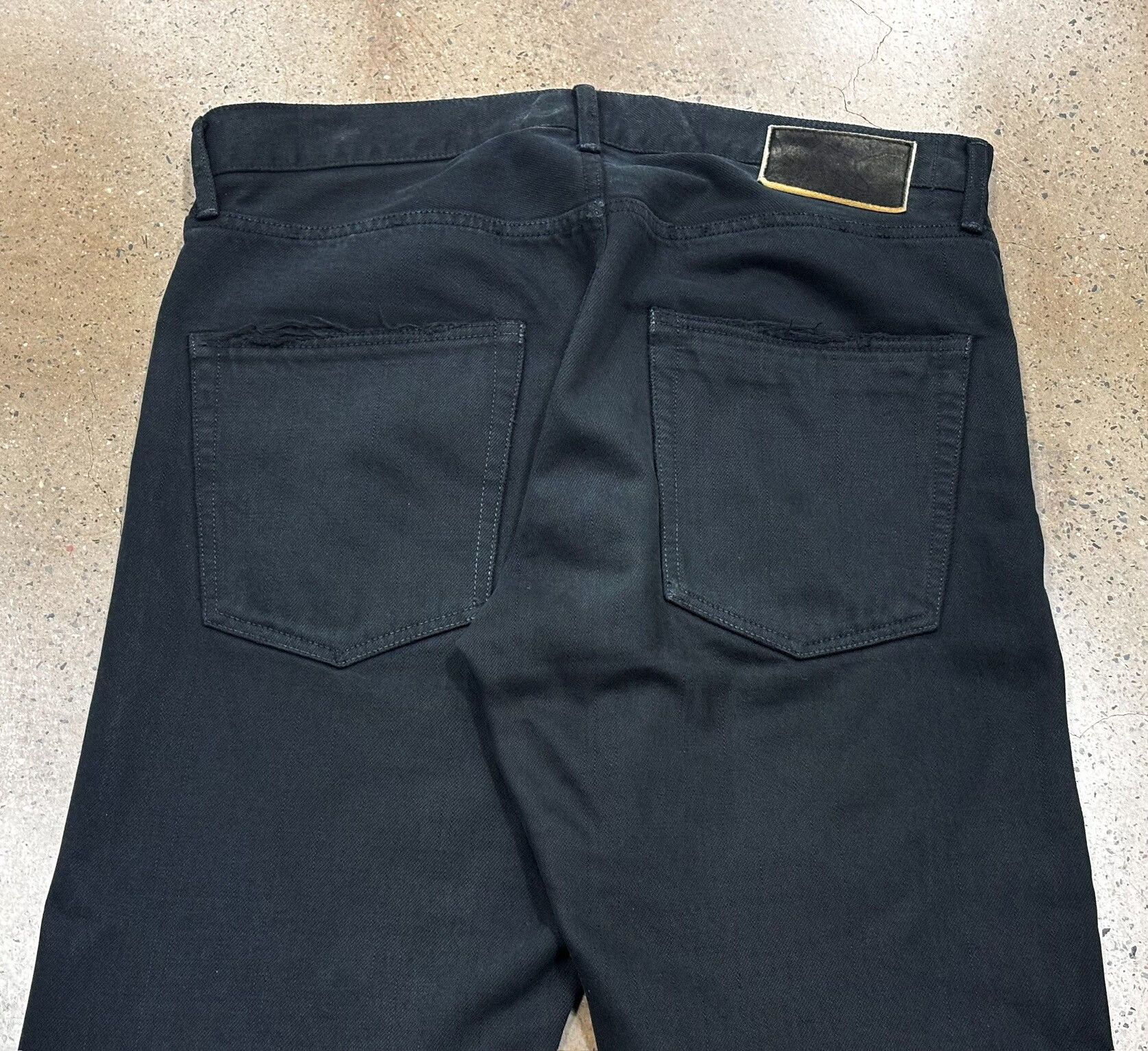 Visvim visvim damaged black jeans W34L30 Size US 34 / EU 50 - 7 Thumbnail