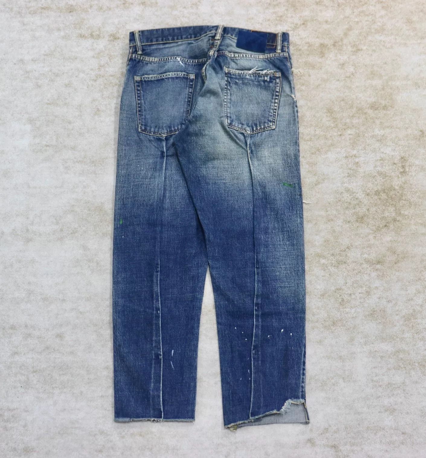 Visvim visvim journeyman pants distressed denim Size US 31 - 2 Thumbnail