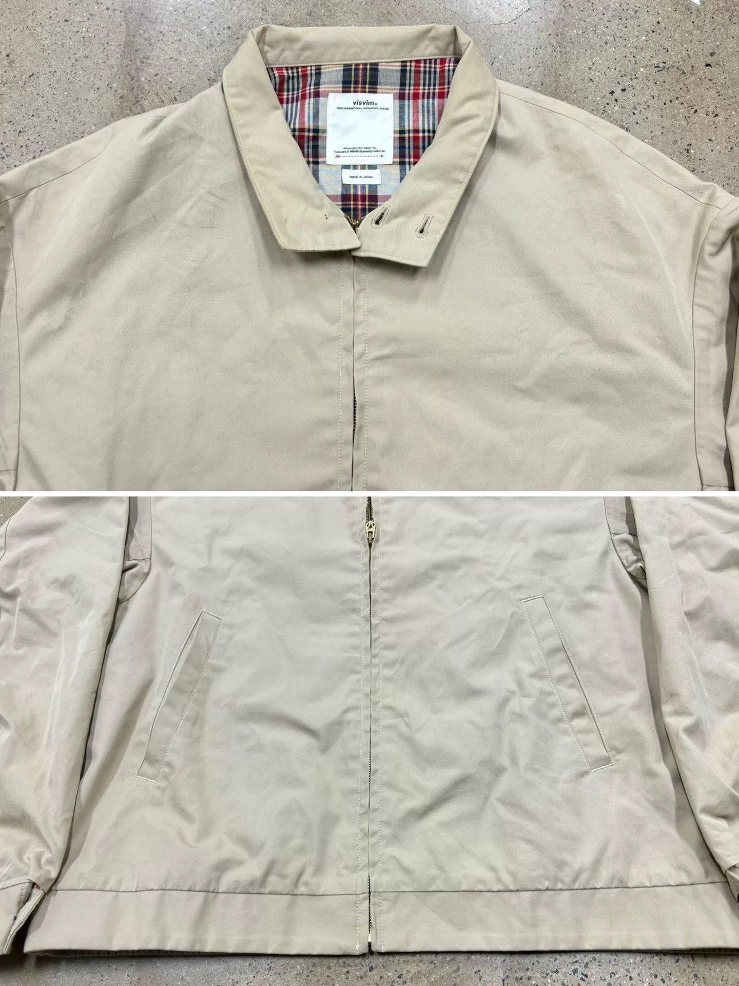 visvim 23ss ketchikan jacket beige