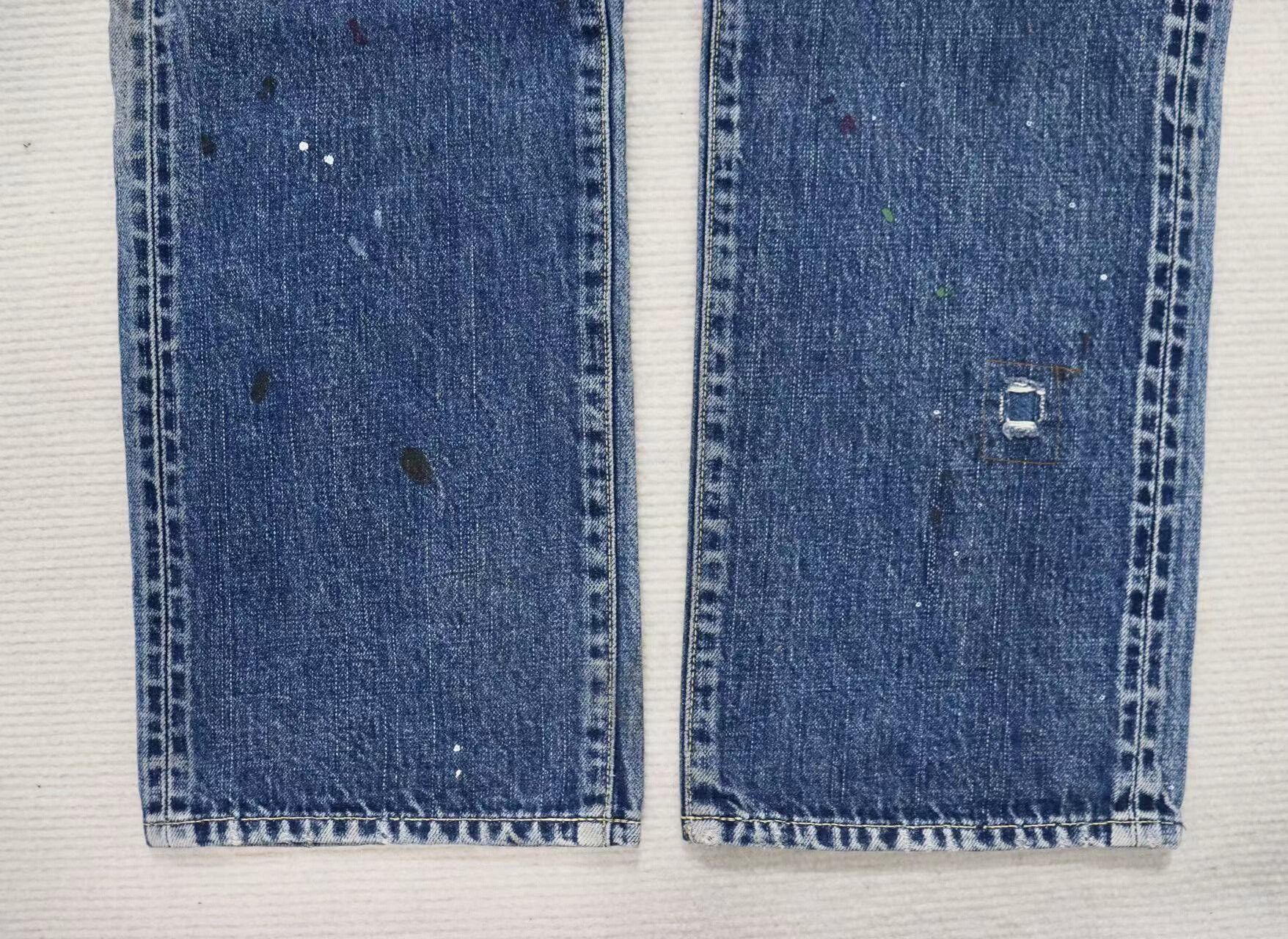 Visvim visvim social sculpture distressed denim pants Size US 31 - 8 Thumbnail