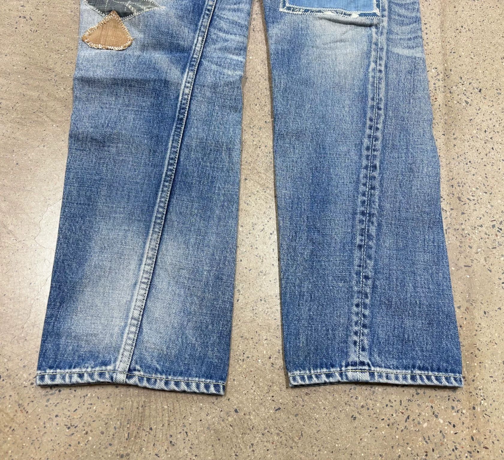 Visvim vintage visvim social sculpture damaged denim pants Size US 32 / EU 48 - 6 Thumbnail