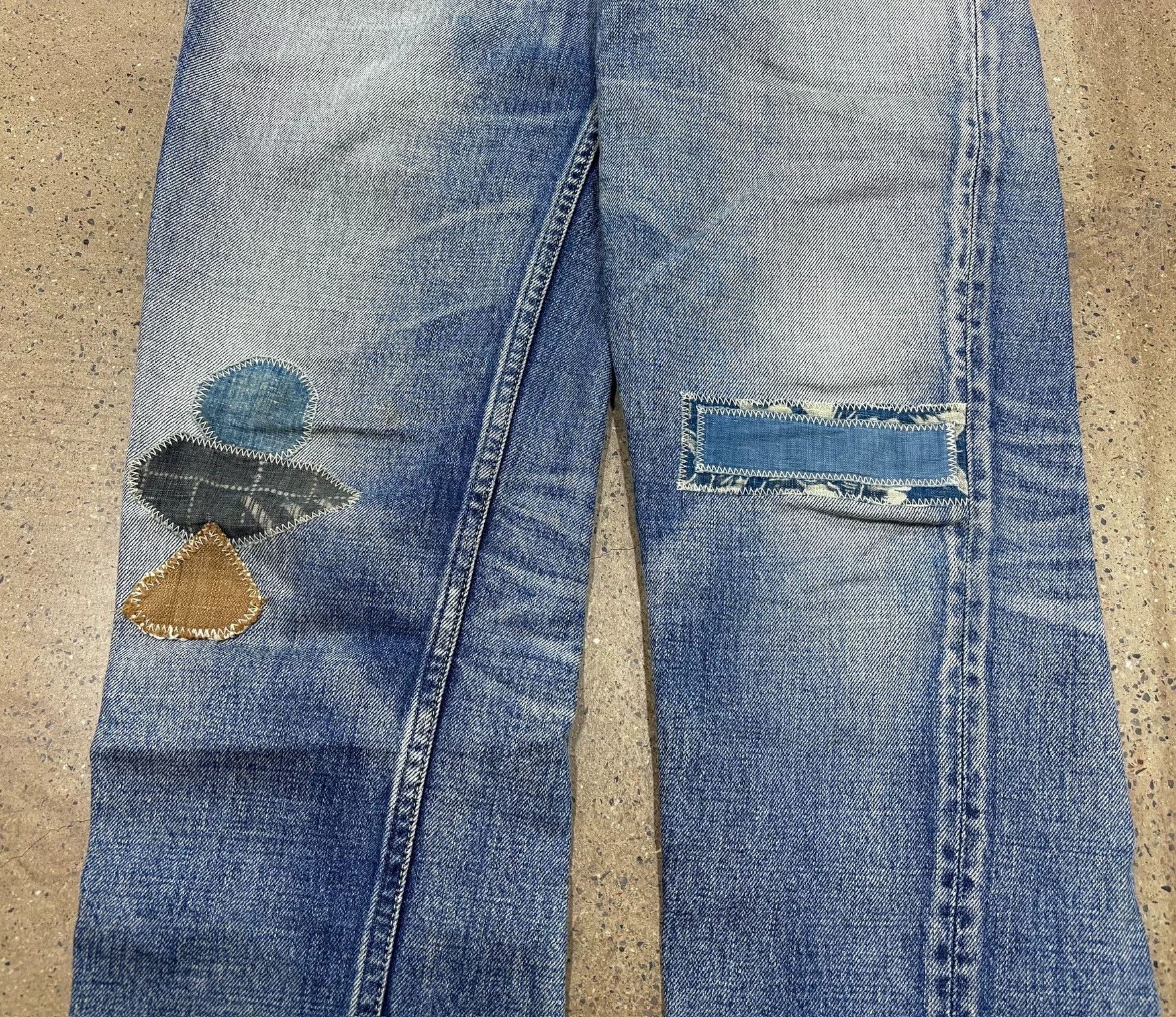 Visvim vintage visvim social sculpture damaged denim pants Size US 32 / EU 48 - 4 Thumbnail