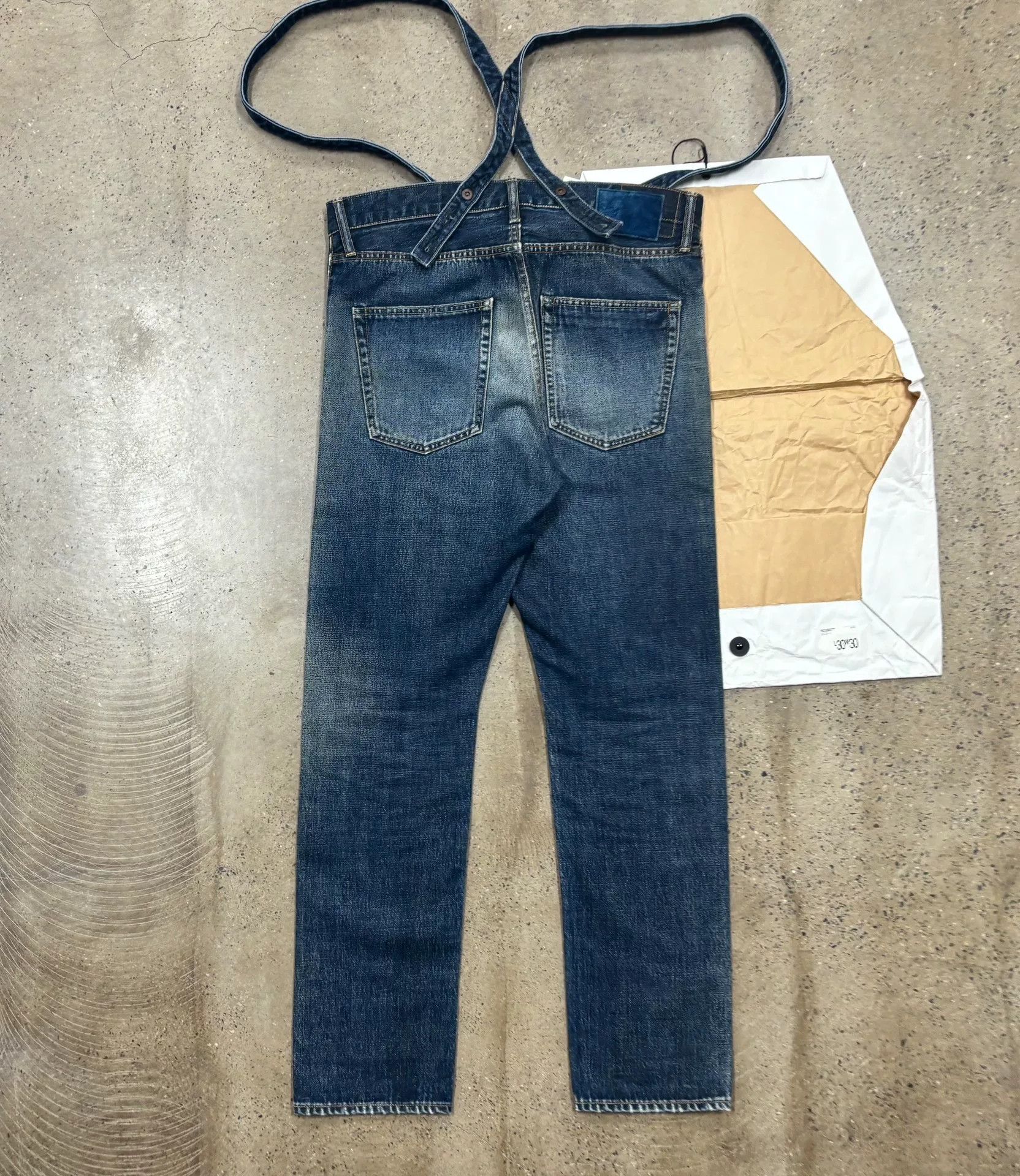 Visvim visvim social sculpture damaged denim overalls Size US 30 / EU 46 - 2 Thumbnail