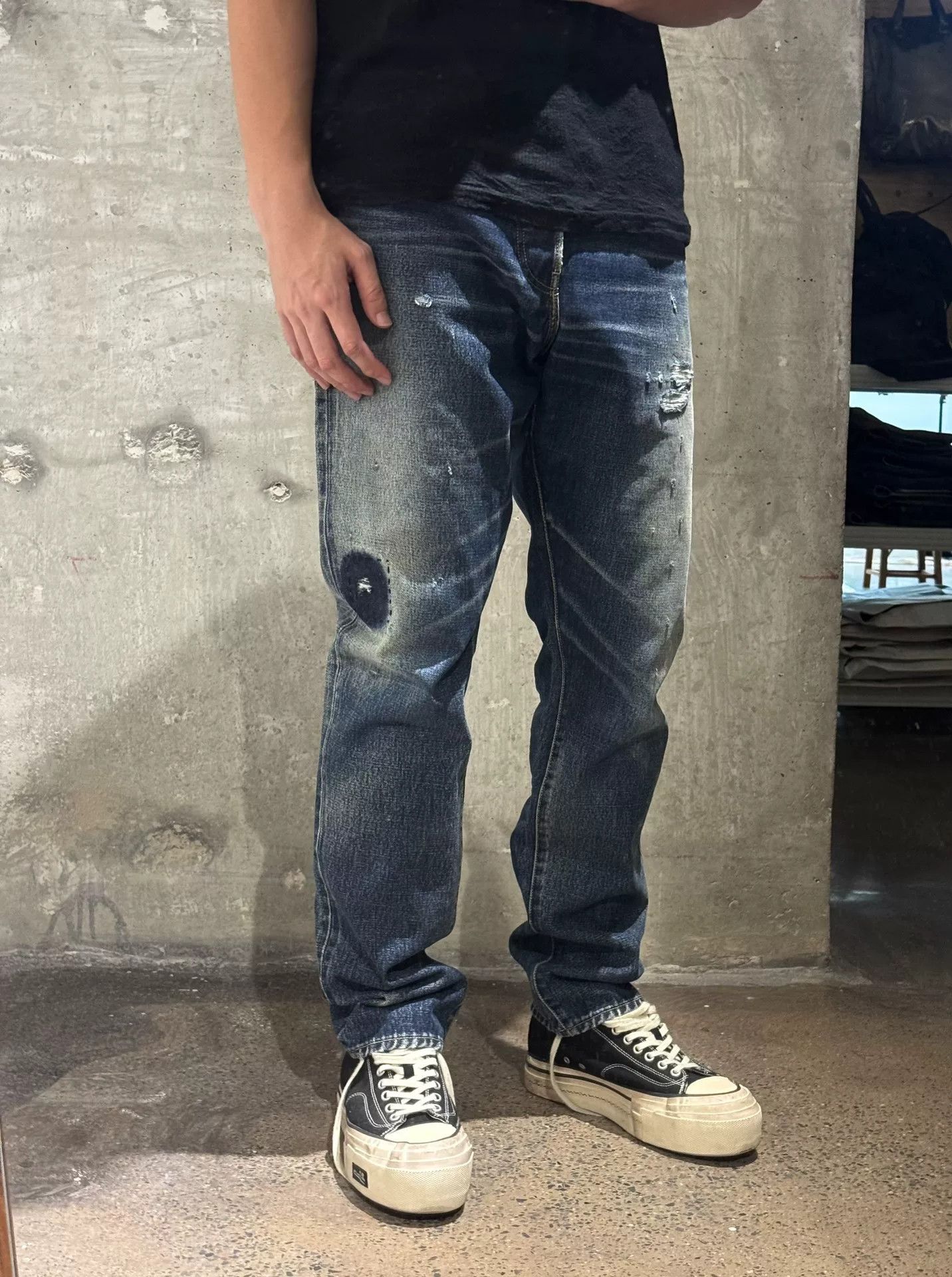Visvim visvim social sculpture damaged denim overalls Size US 30 / EU 46 - 4 Thumbnail