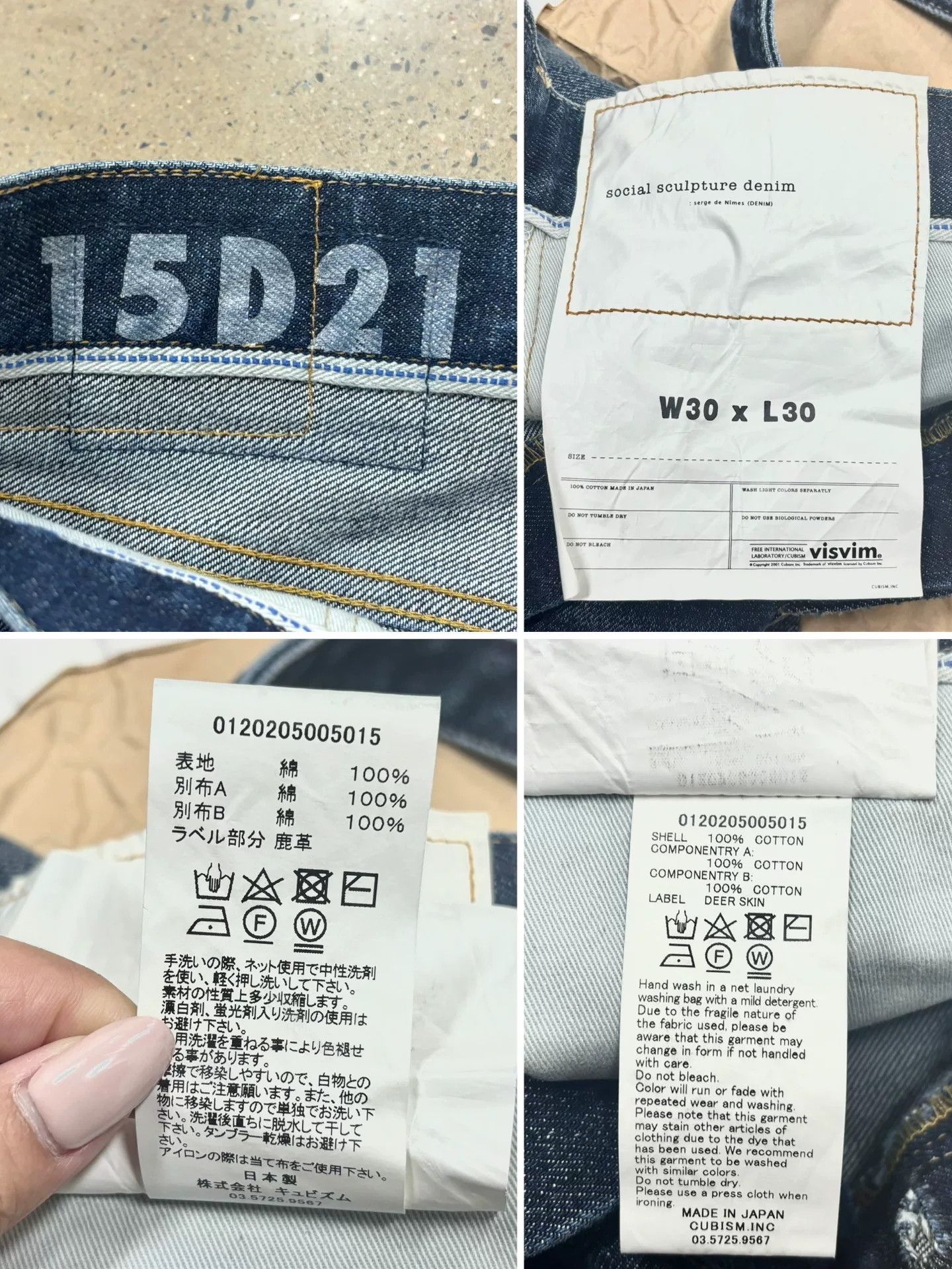Visvim visvim social sculpture damaged denim overalls Size US 30 / EU 46 - 9 Thumbnail