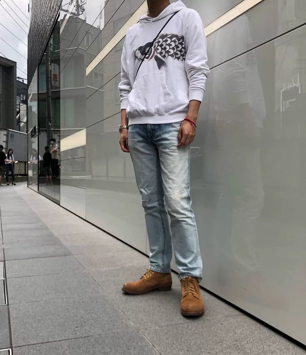 Visvim visvim upstreamer hoodie with koi fish design Size US M / EU 48-50 / 2 - 3 Thumbnail