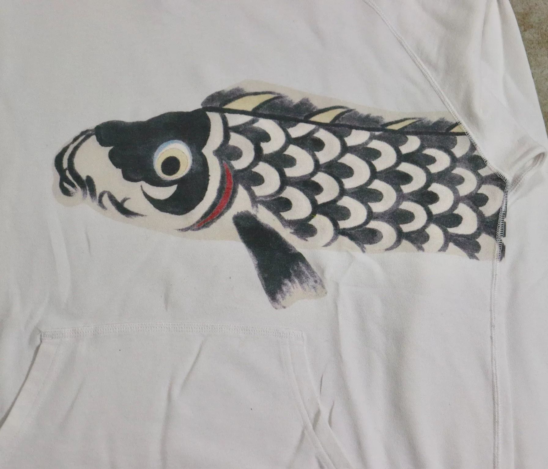 Visvim visvim upstreamer hoodie with koi fish design Size US M / EU 48-50 / 2 - 2 Thumbnail