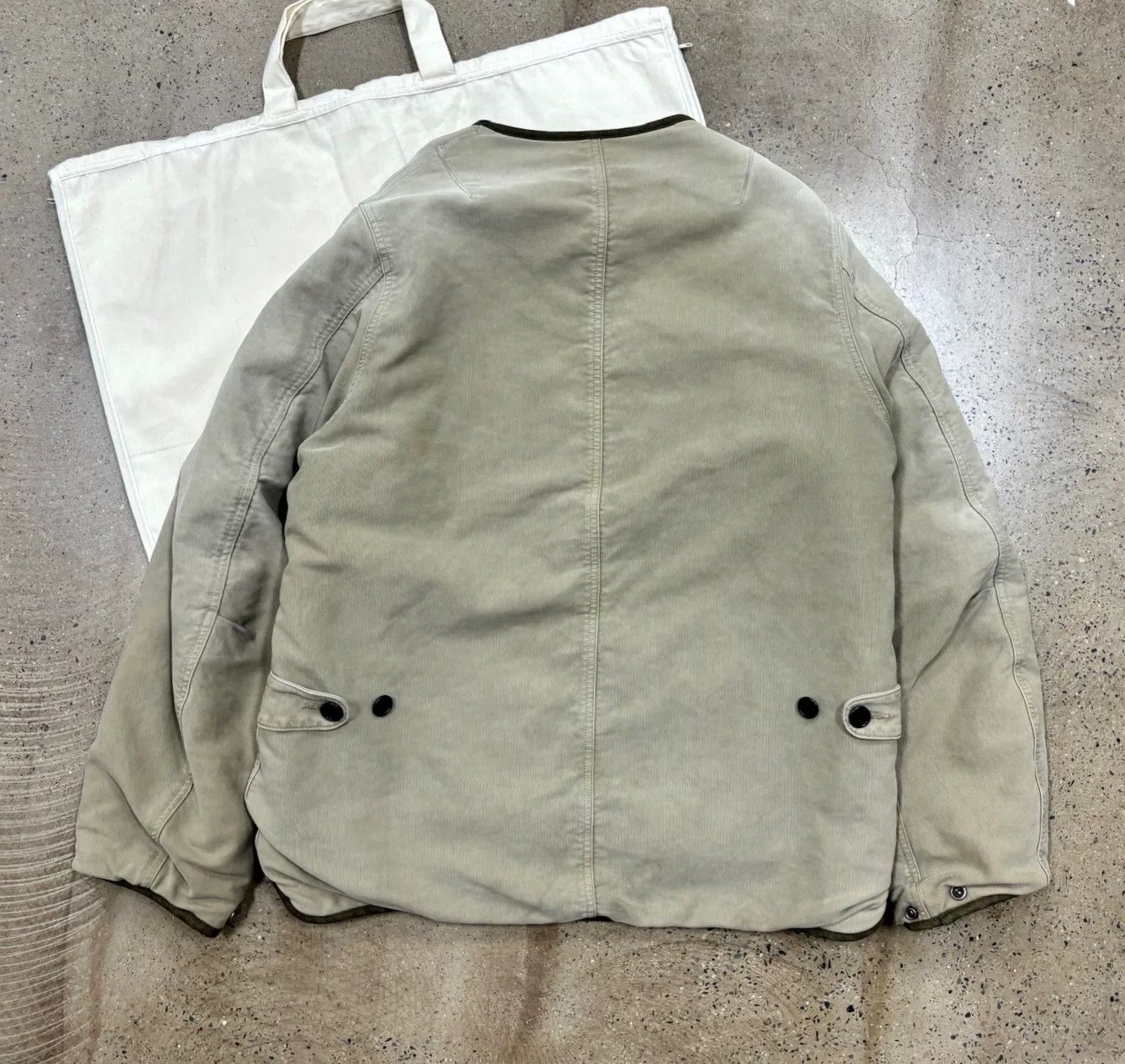 Visvim visvim military liner jacket reversible design Size US L / EU 52-54 / 3 - 6 Thumbnail