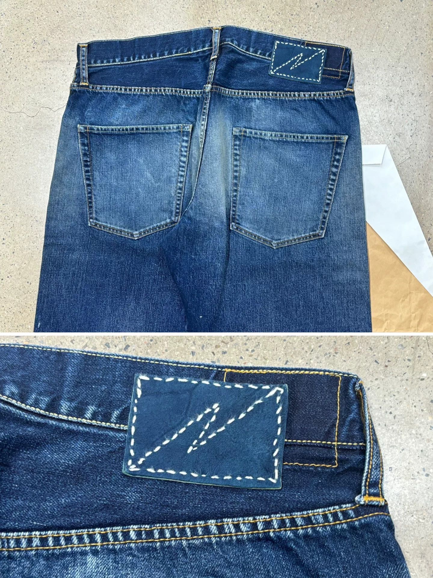 Visvim Visvim Dry18 Social Sculpture 01.2 Denim Pants Size US 31 - 8 Thumbnail