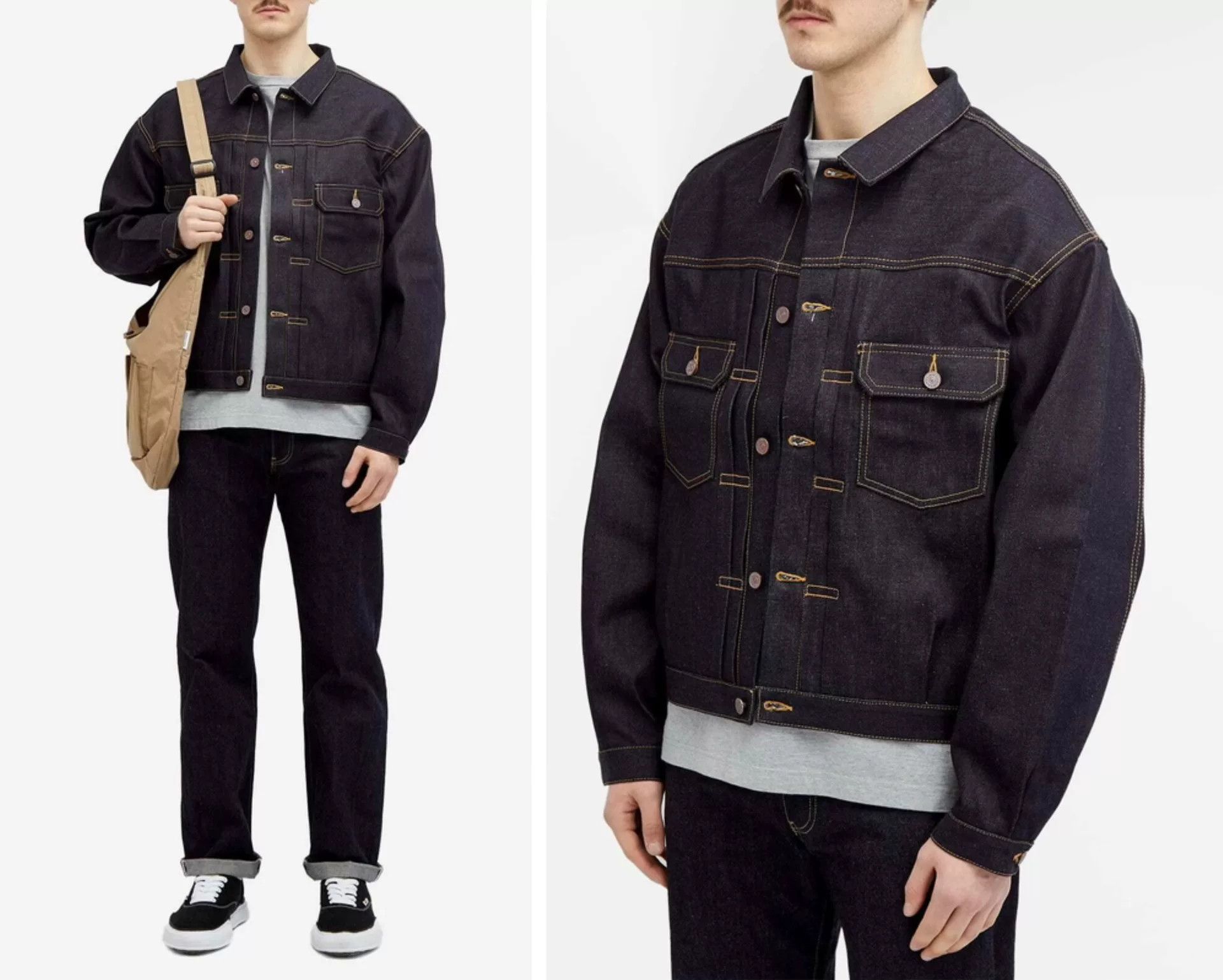 Visvim Visvim 24aw 101xx Unwashed Denim Jacket Size US XXL / EU 58 / 5 - 3 Thumbnail