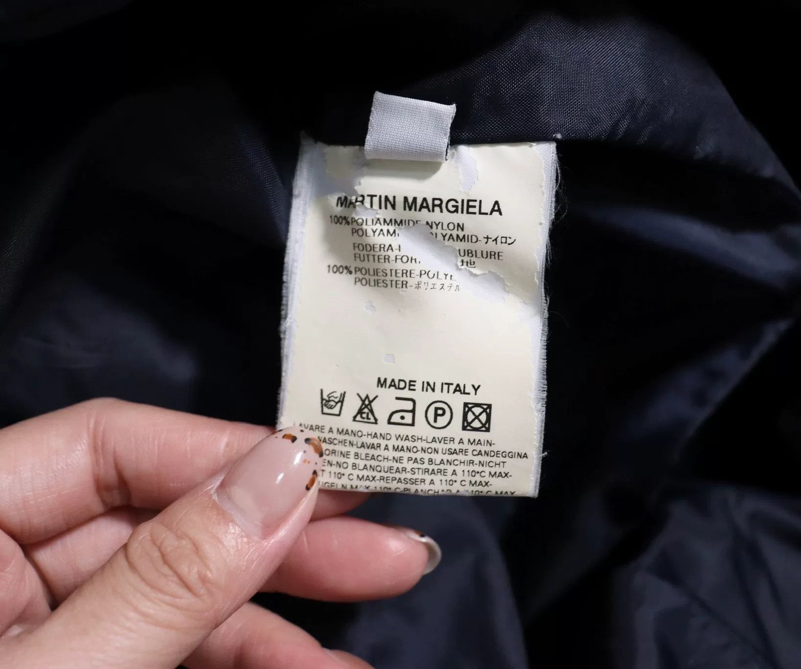 Maison Margiela Maison Margiela Cotton Motorcycle Jacket, Size L Size US L / EU 52-54 / 3 - 9 Thumbnail