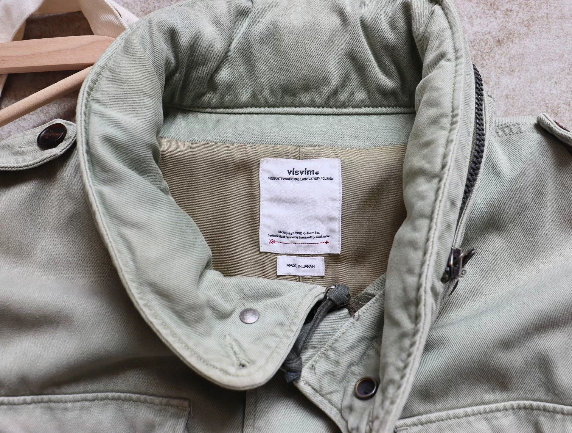 Visvim visvim 23ss bickle m65 jacket lt.green Size US M / EU 48-50 / 2 - 7 Thumbnail