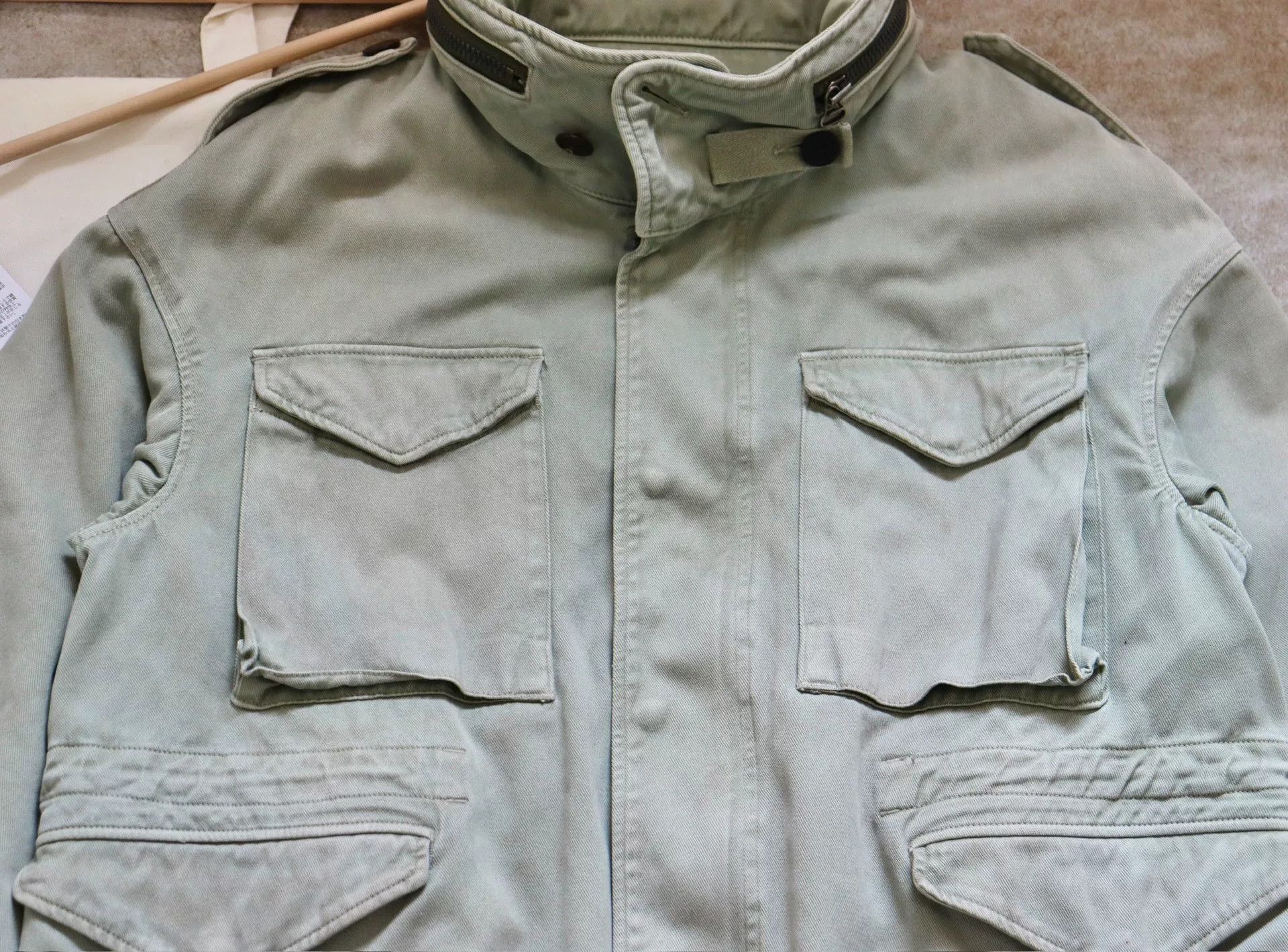 Visvim visvim 23ss bickle m65 jacket lt.green Size US M / EU 48-50 / 2 - 4 Thumbnail