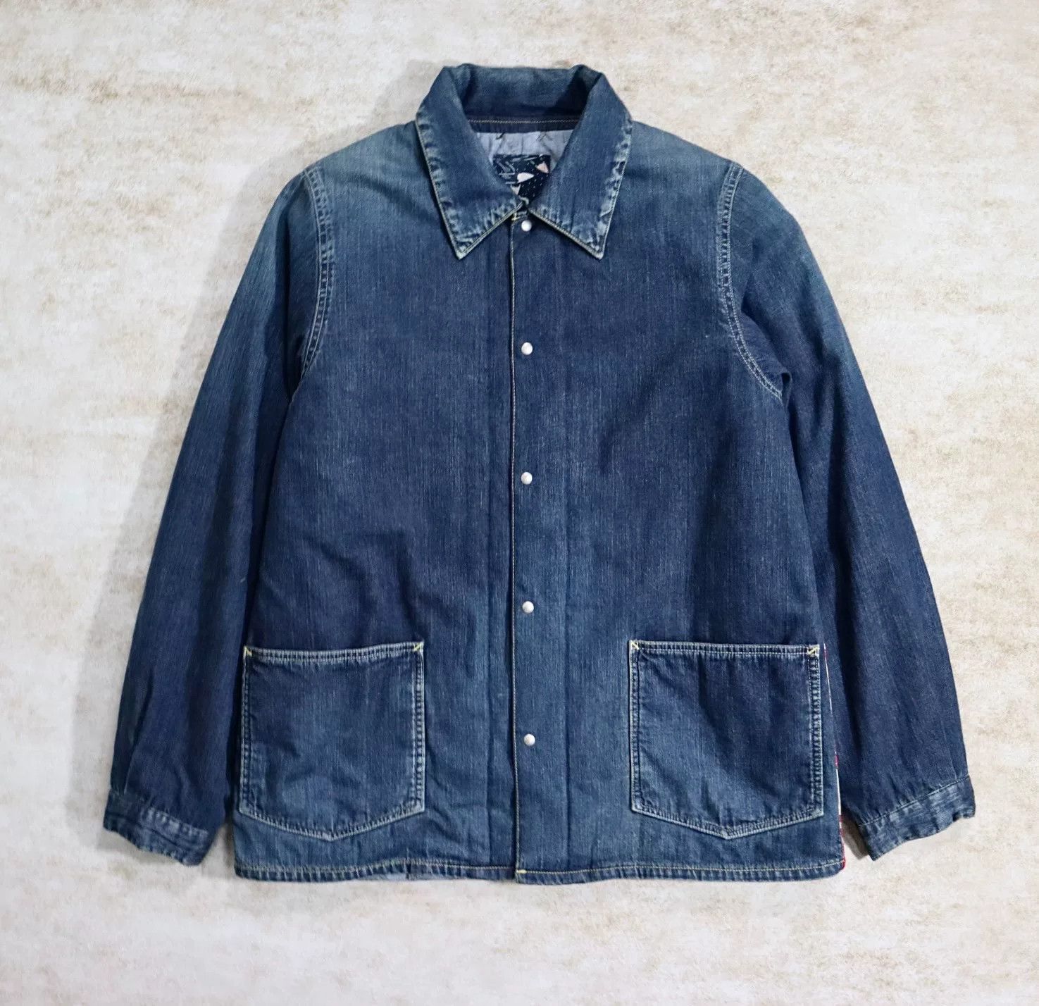 Visvim visvim stars coverall denim jacket Size US M / EU 48-50 / 2 - 2 Thumbnail