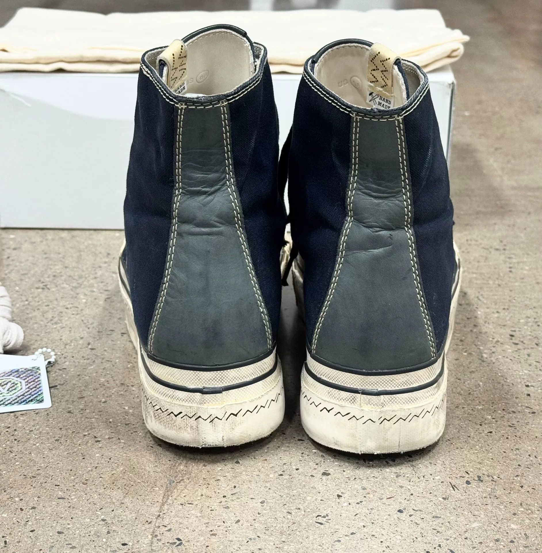 Visvim visvim skagway hi g.patten canvas sneakers Size US 10 / EU 43 - 6 Thumbnail