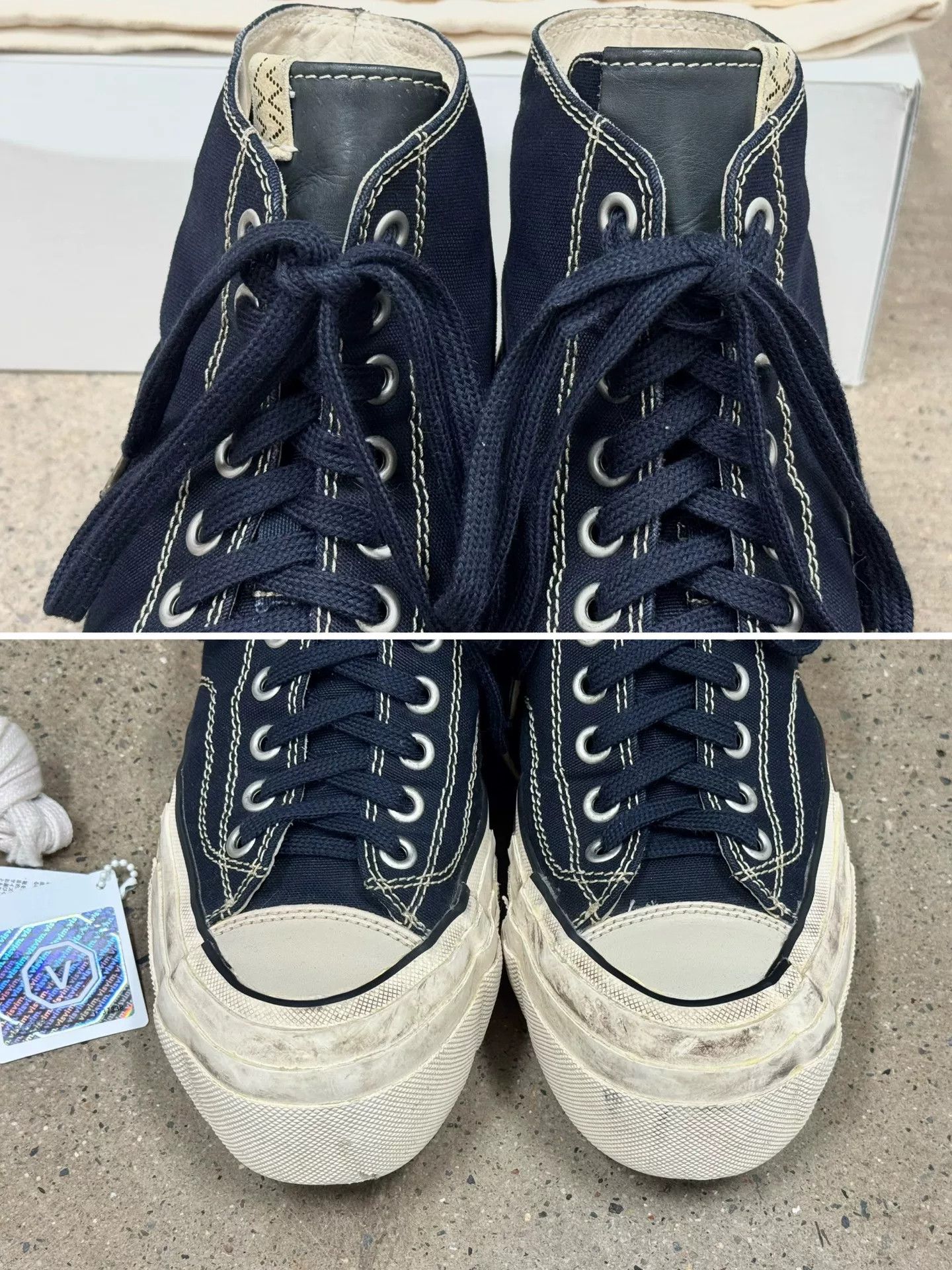 Visvim visvim skagway hi g.patten canvas sneakers Size US 10 / EU 43 - 4 Thumbnail