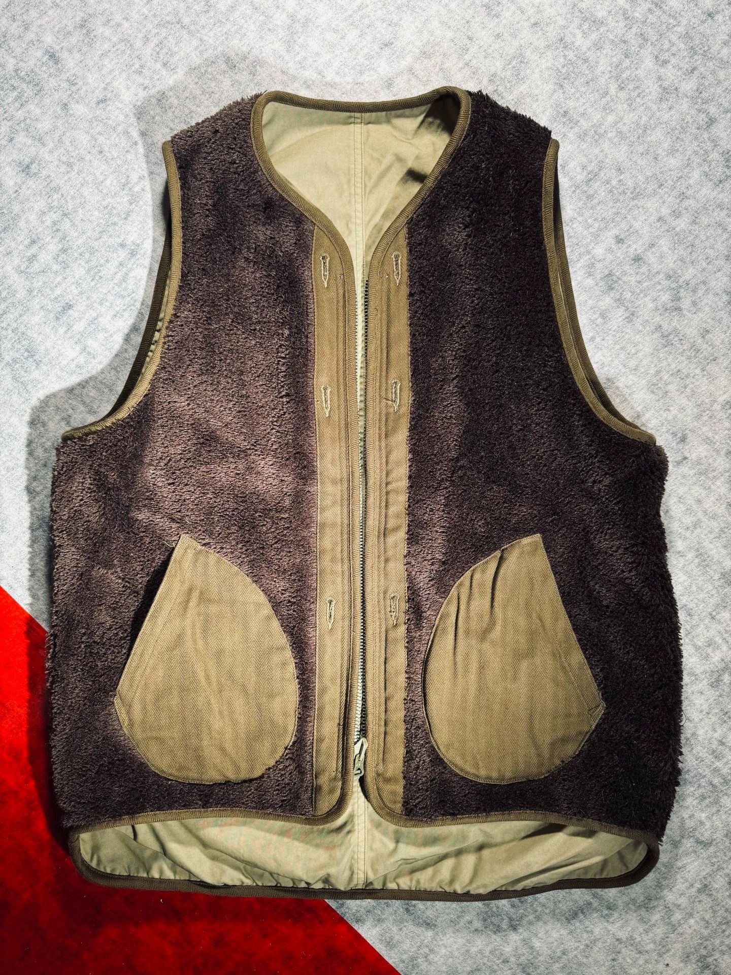 Visvim visvim double-sided liner vest in iris Size US M / EU 48-50 / 2 - 3 Thumbnail