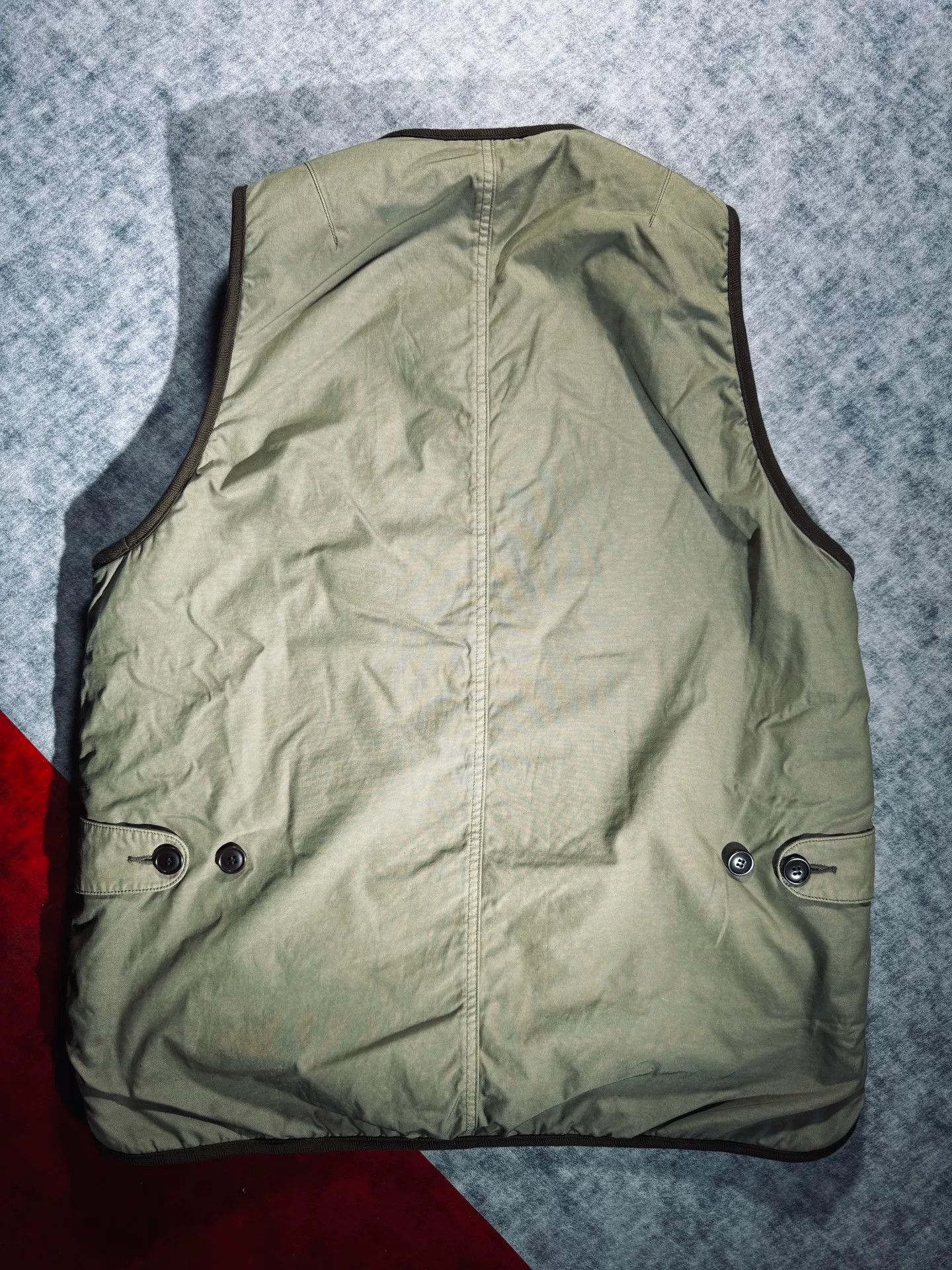 Visvim visvim double-sided liner vest in iris Size US M / EU 48-50 / 2 - 2 Thumbnail