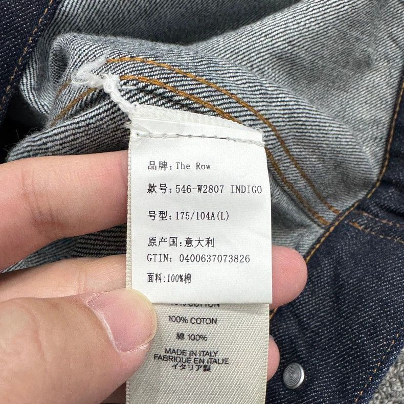 The Row THE ROW Denim Jacket Size L Size US L / EU 52-54 / 3 - 3 Thumbnail