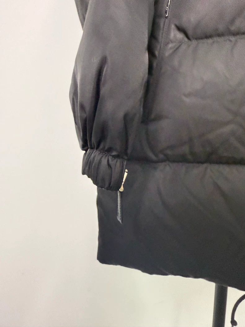 Prada Prada Black Hooded Down Jacket Size US S / EU 44-46 / 1 - 5 Thumbnail