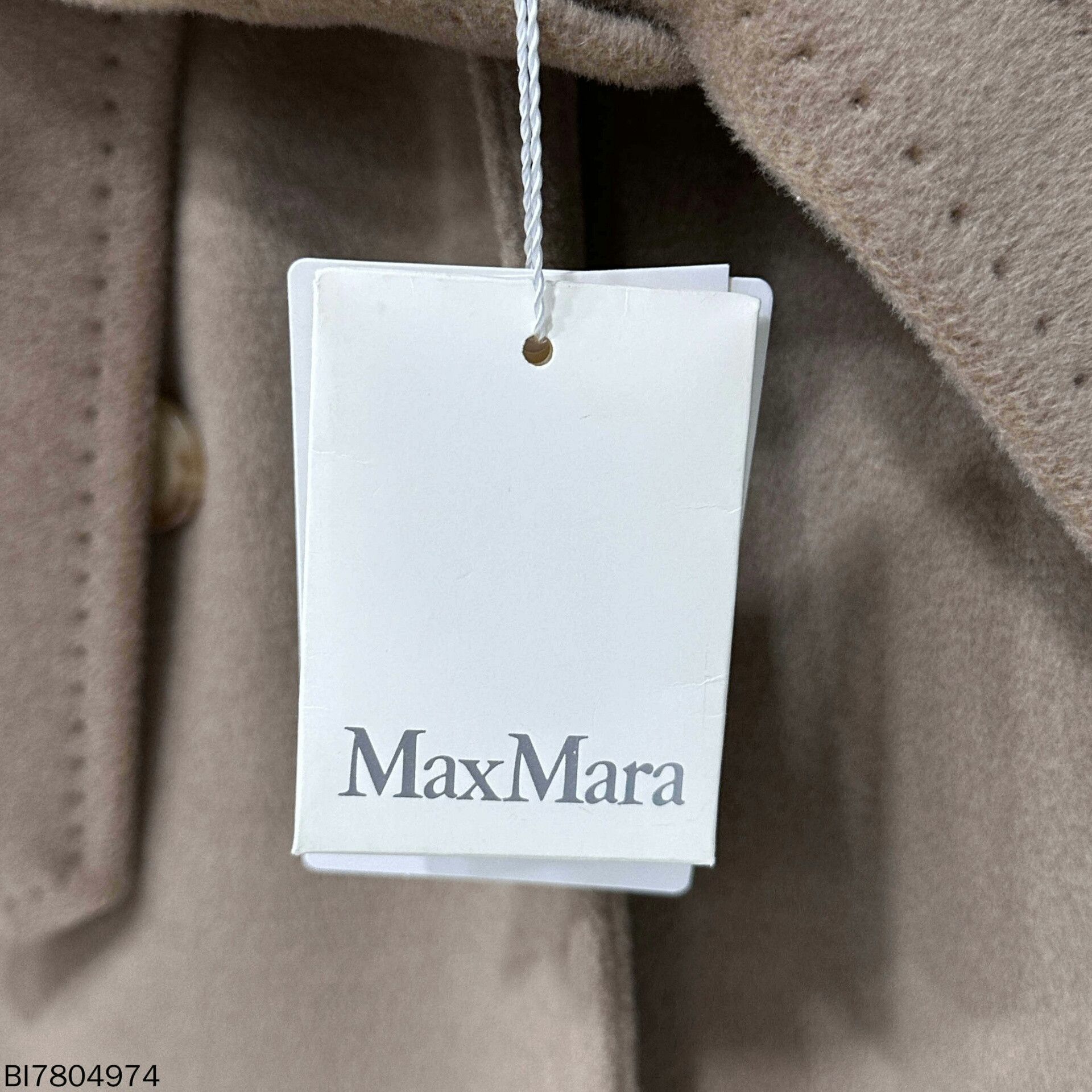 Max Mara maxmara beige belted overcoat 101801 Size US S / EU 44-46 / 1 - 5 Thumbnail