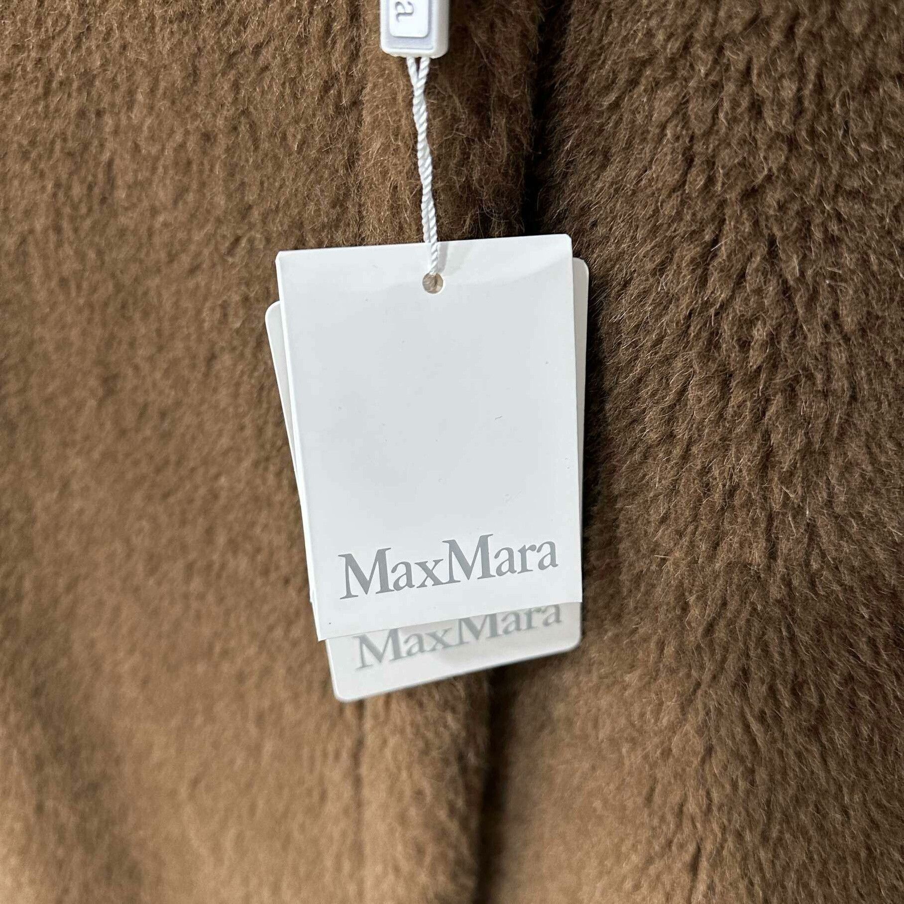 long brown teddy coat from MaxMara