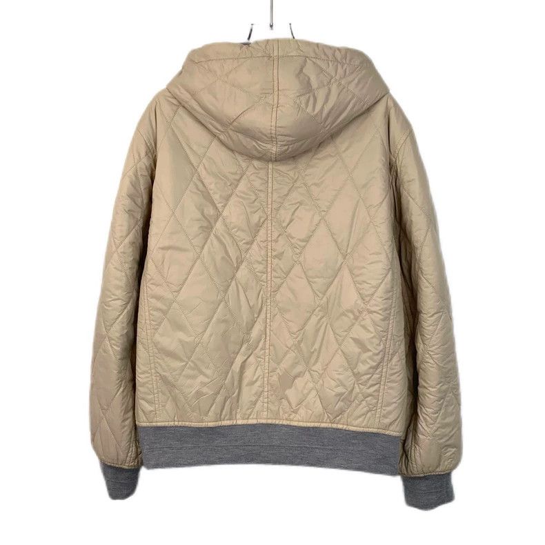 Brunello Cucinelli Brunello Cucinelli Gray Wool Hooded Jacket Size US XS / EU 42 / 0 - 4 Thumbnail