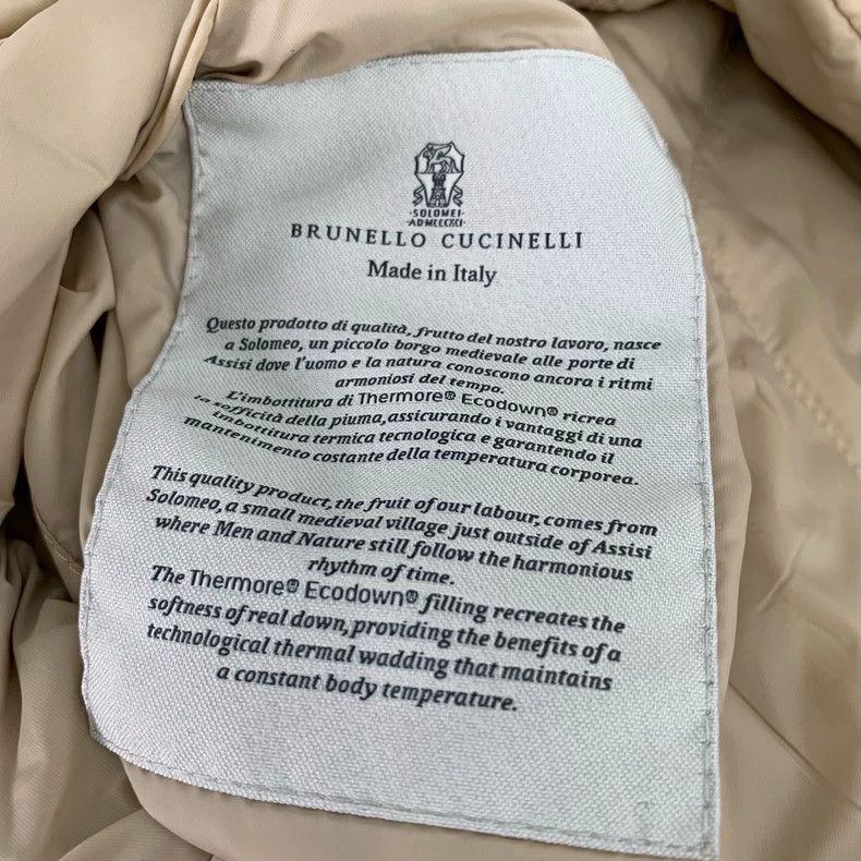Brunello Cucinelli Brunello Cucinelli Gray Wool Hooded Jacket Size US XS / EU 42 / 0 - 7 Thumbnail