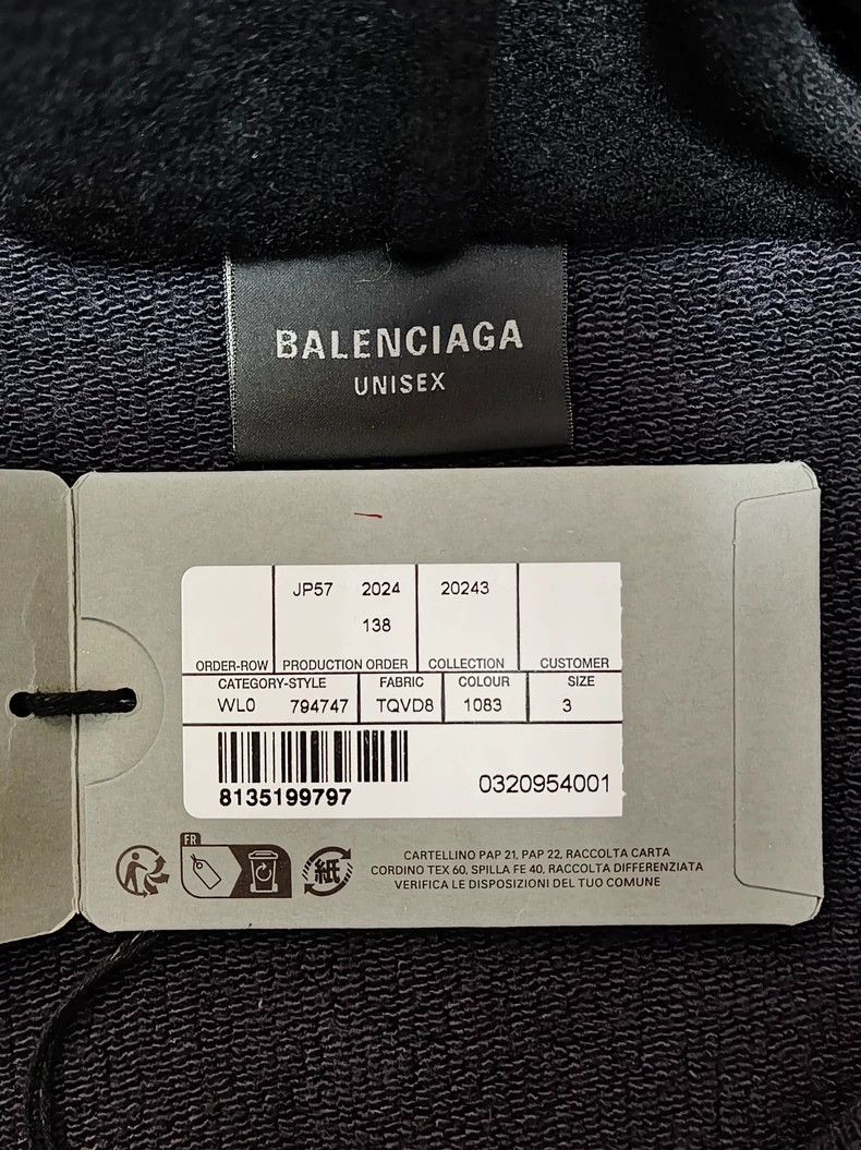 Balenciaga Balenciaga 24F Fall Clay Dye Hoodie Size US XS / EU 42 / 0 - 4 Thumbnail