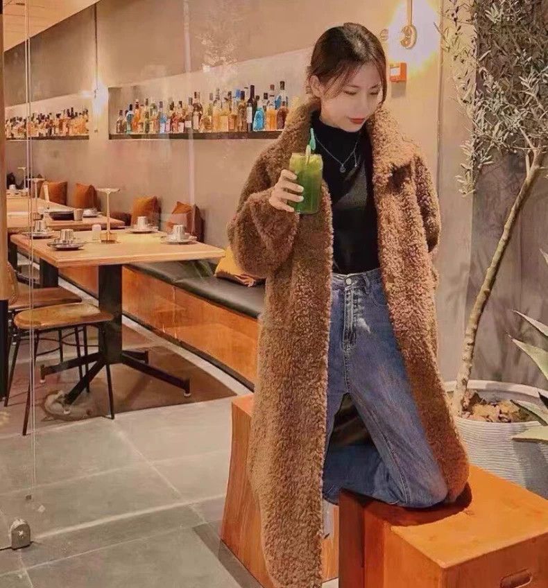 Hermes Hermes Brown Alpaca Fur Collar Coat Size US XXS / EU 40 - 9 Thumbnail