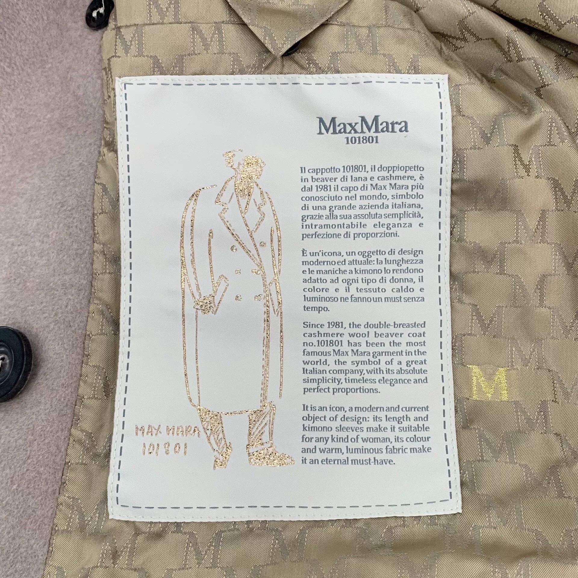 Max Mara maxmara double-breasted wool coat with belt Size US L / EU 52-54 / 3 - 8 Thumbnail
