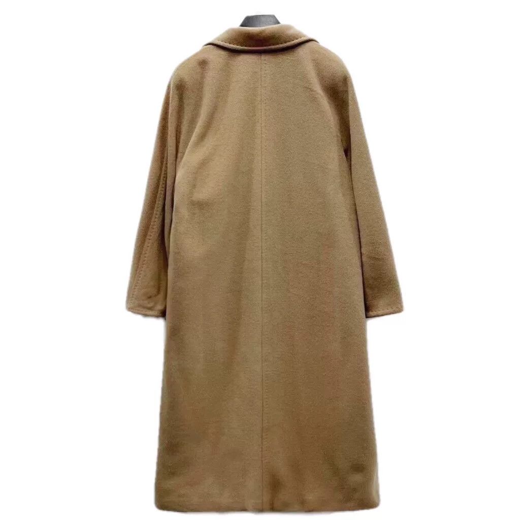 Max Mara Maxmara 101801 Brown Wool Coat XXS Size US XXS / EU 40 - 2 Thumbnail