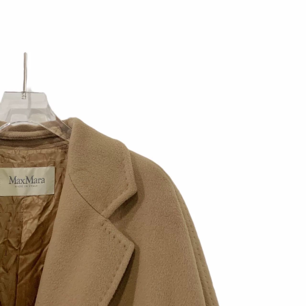 Max Mara Maxmara 101801 Brown Wool Coat XXS Size US XXS / EU 40 - 4 Thumbnail