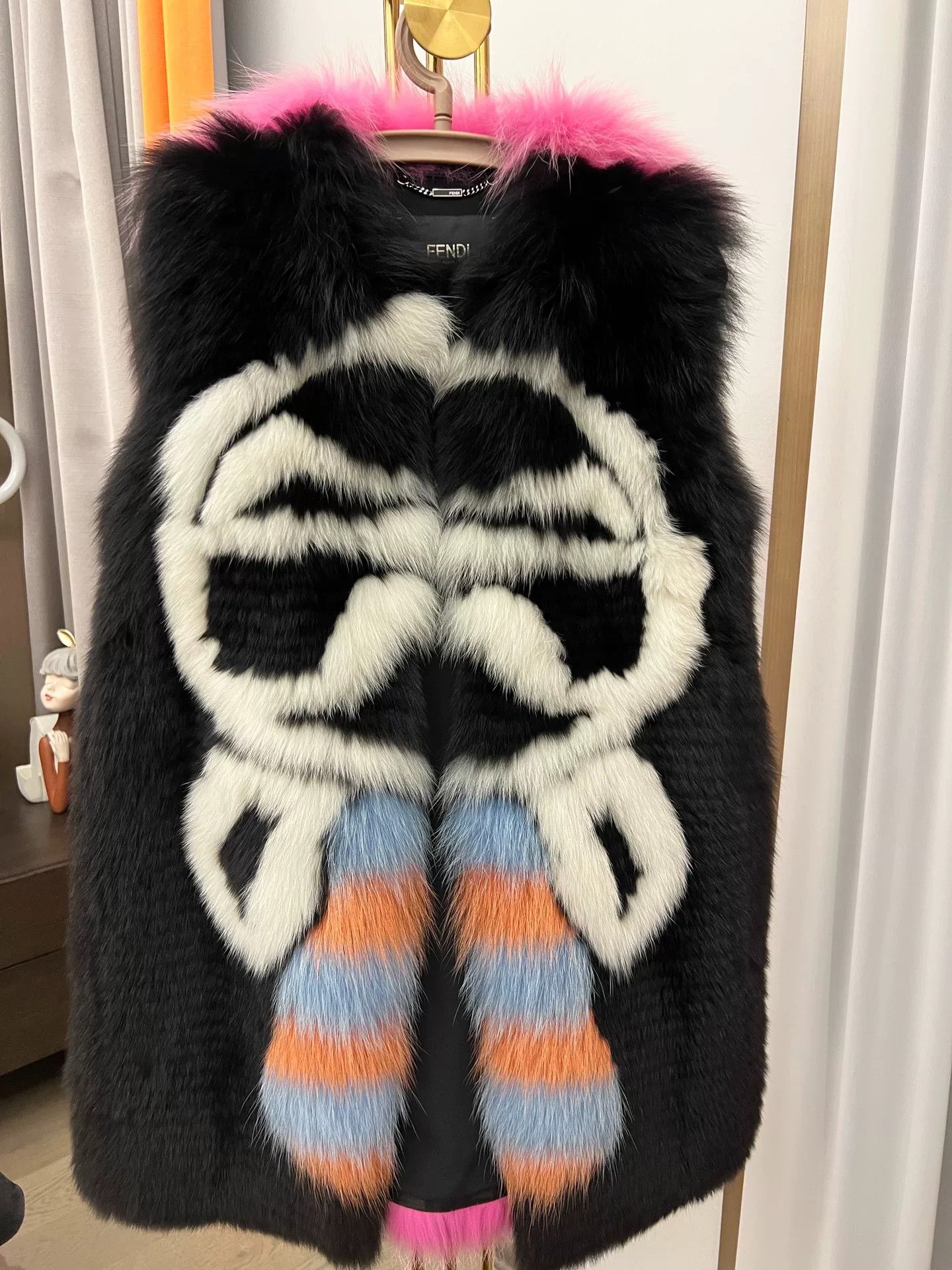 Fendi Fendi Monster Fox Fur Vest Size US M / EU 48-50 / 2 - 2 Thumbnail