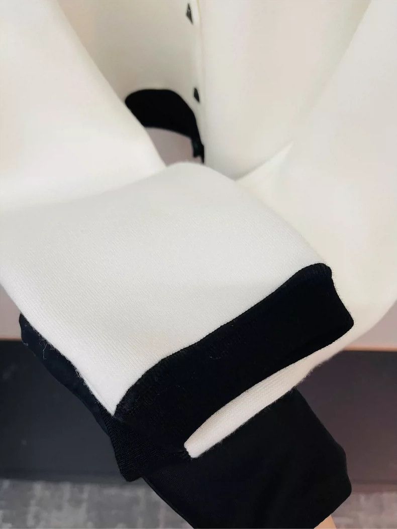 Louis Vuitton LV 24 Black White Knit Jacket Size US S / EU 44-46 / 1 - 4 Thumbnail