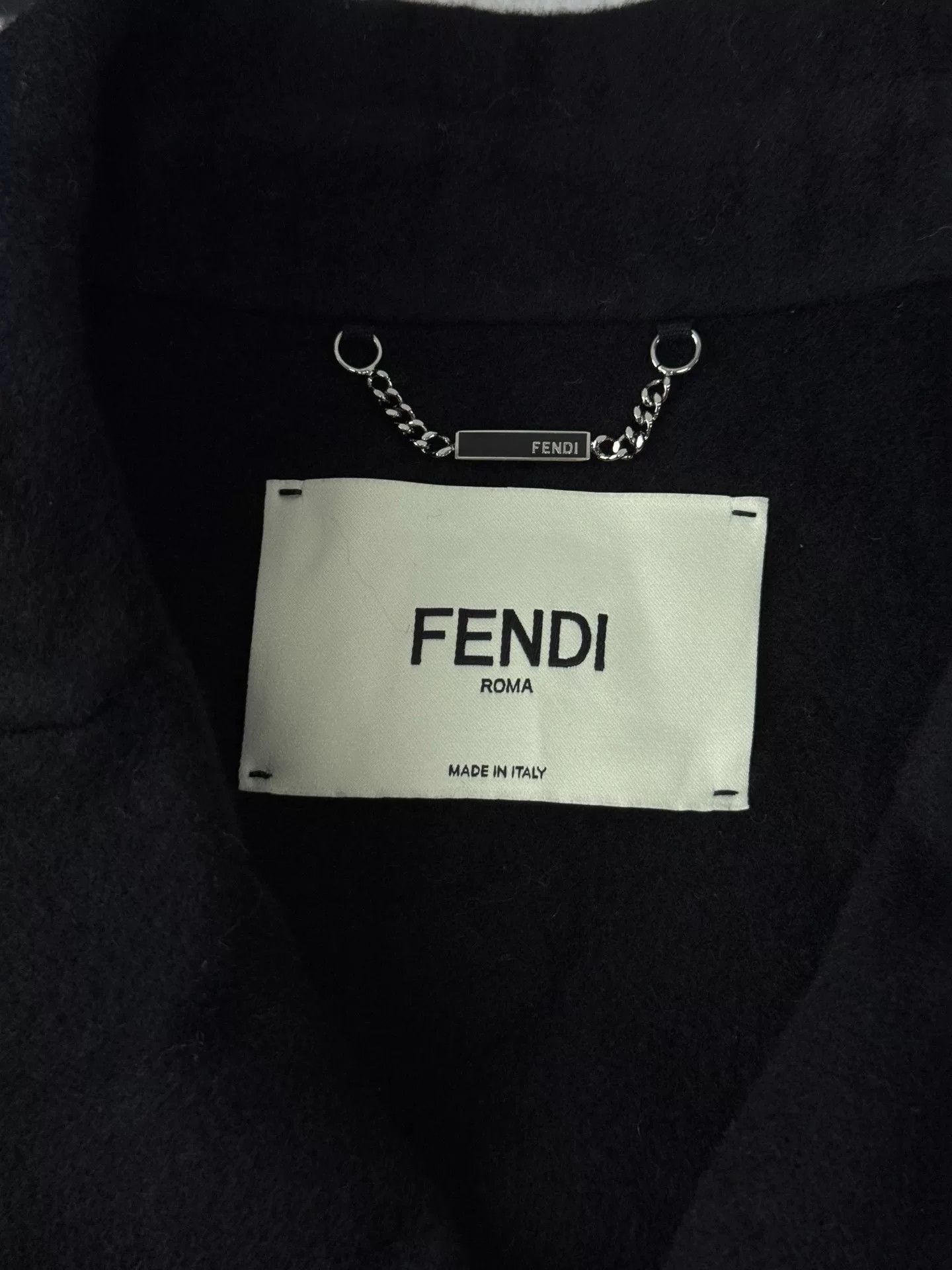 Fendi Fendi Black Mink Fur Pocket Coat Size US M / EU 48-50 / 2 - 4 Thumbnail