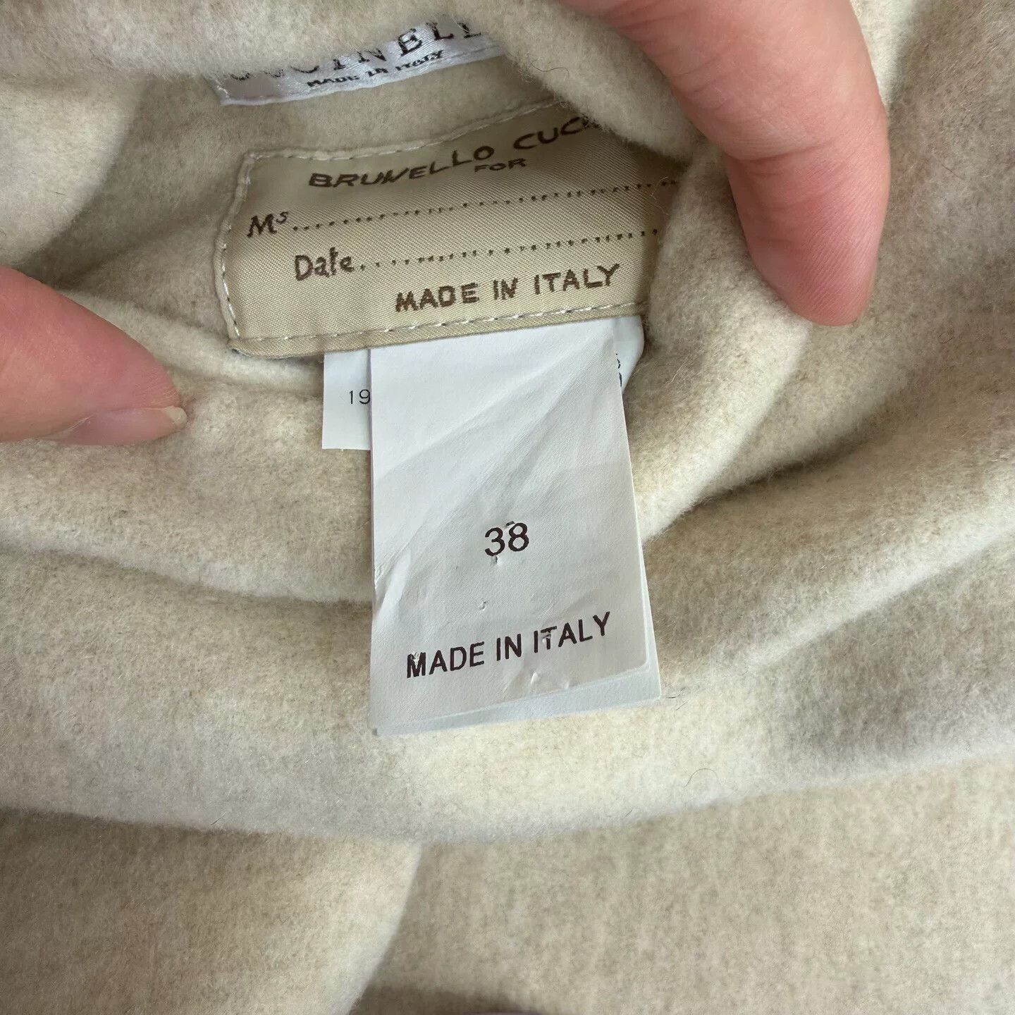 Loro Piana oatmeal reversible cashmere coat size 38 Size US M / EU 48-50 / 2 - 5 Thumbnail