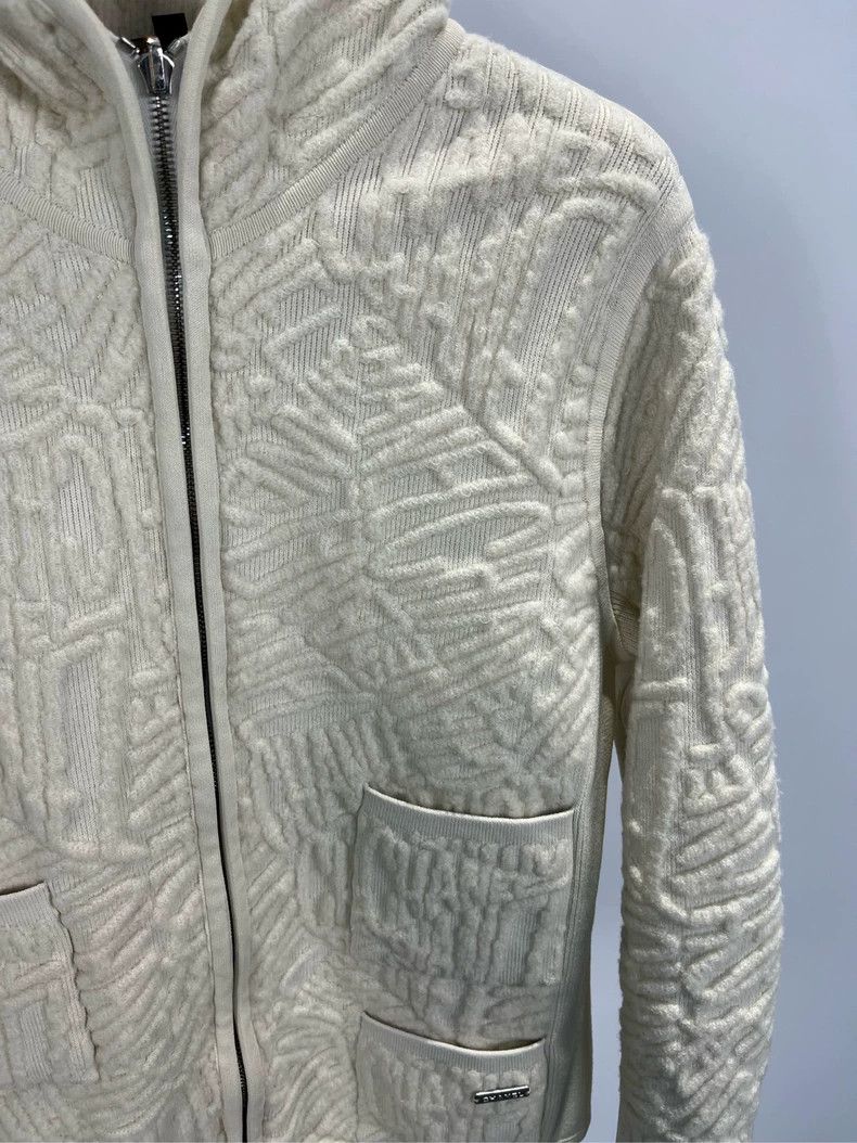 Chanel Chanel Beige Logo Hooded Jacket Size US XS / EU 42 / 0 - 3 Thumbnail